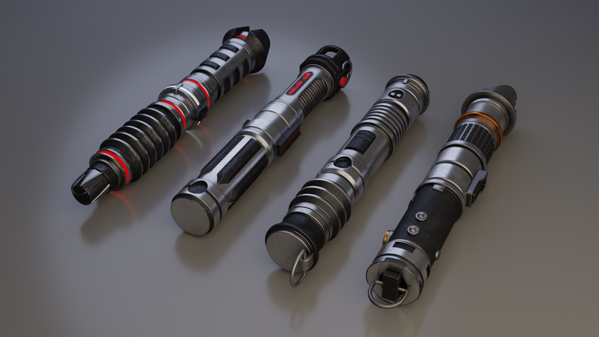 ArtStation - Custom Lightsaber Parts