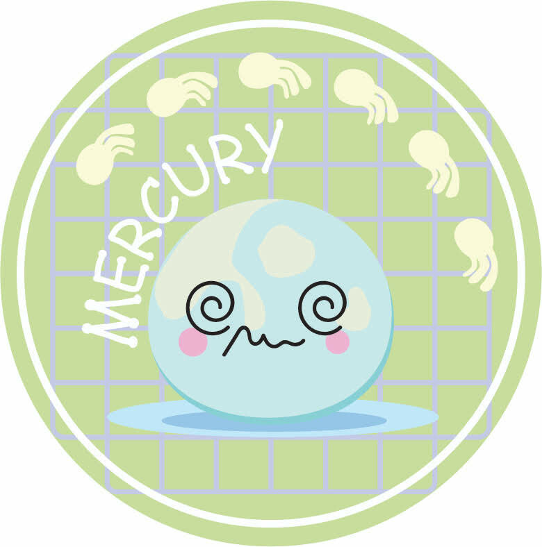 kawaii mercury planet