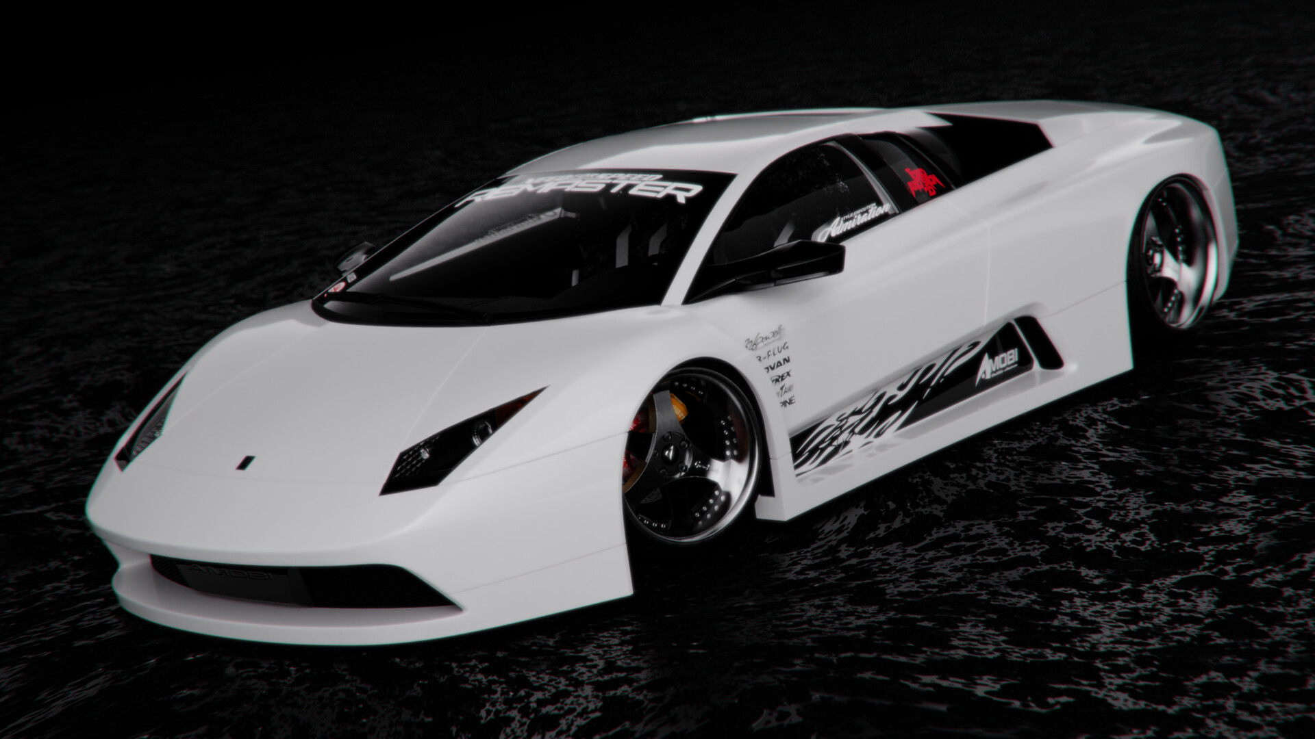 ArtStation - Lamborghini Murcielago Amobi 