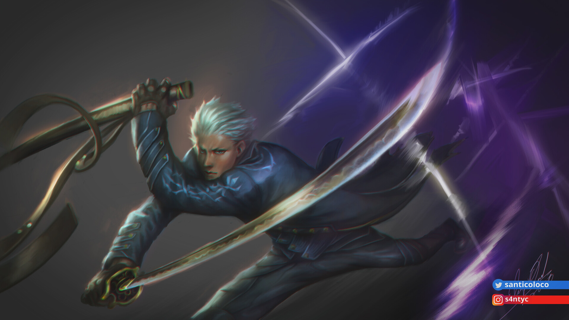 ArtStation - Vergil - Devil May Cry