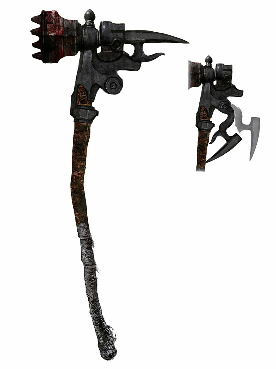 Коса никилиса мм2. Гремучий молот Bloodborne. Меч молот Bloodborne. Бладборн молот меч.