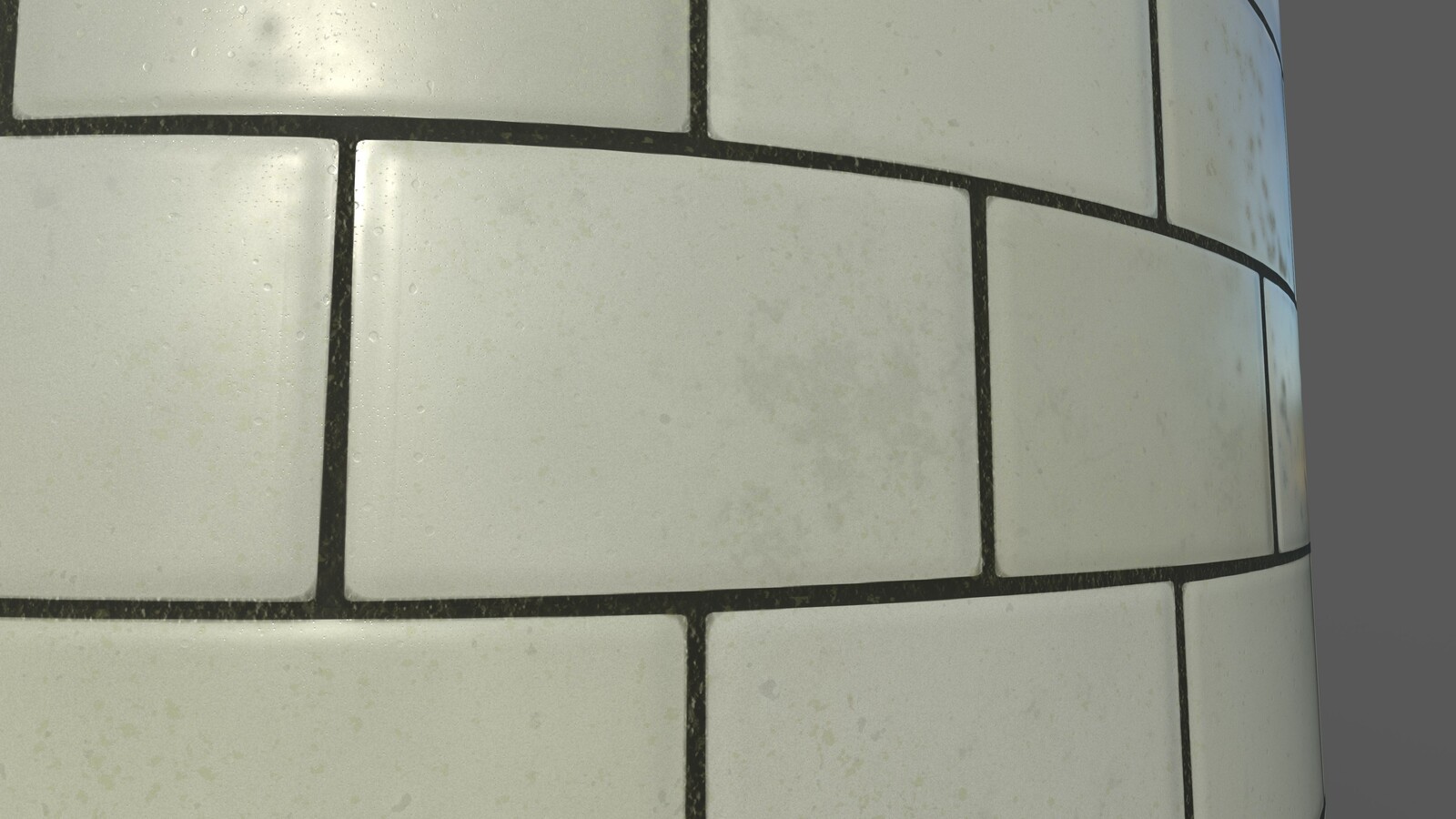 Tile material close up created in Substance Designer