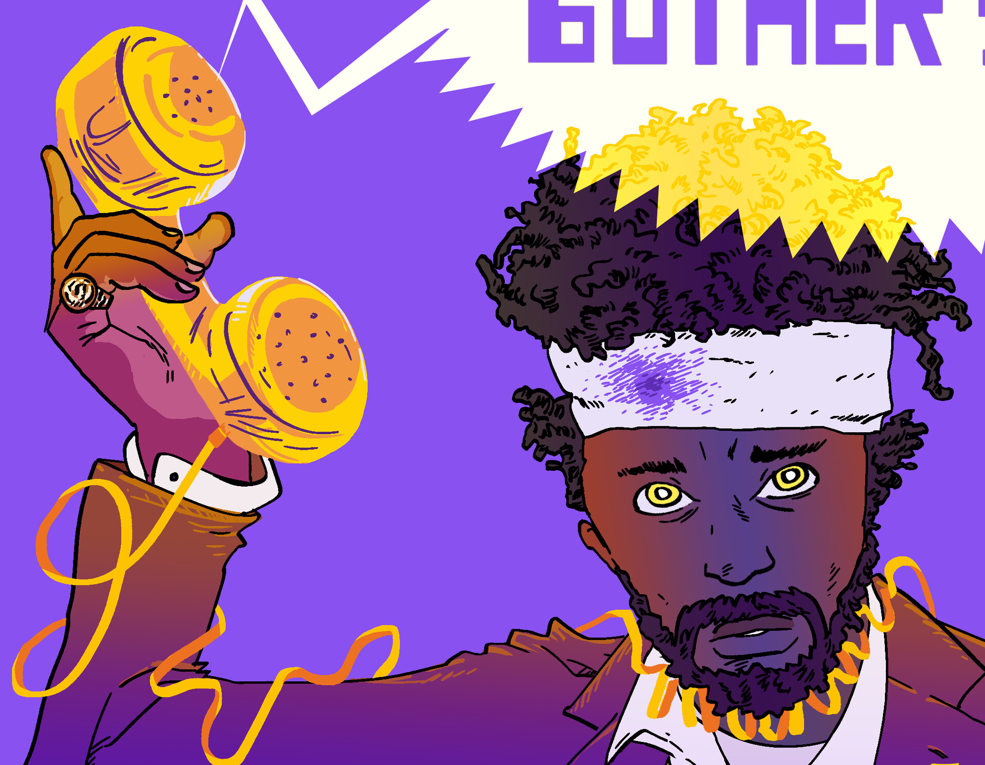 Jonathan Glenn Sorry To Bother You Poster Jonathan Glenn Sorry To Bother You Poster