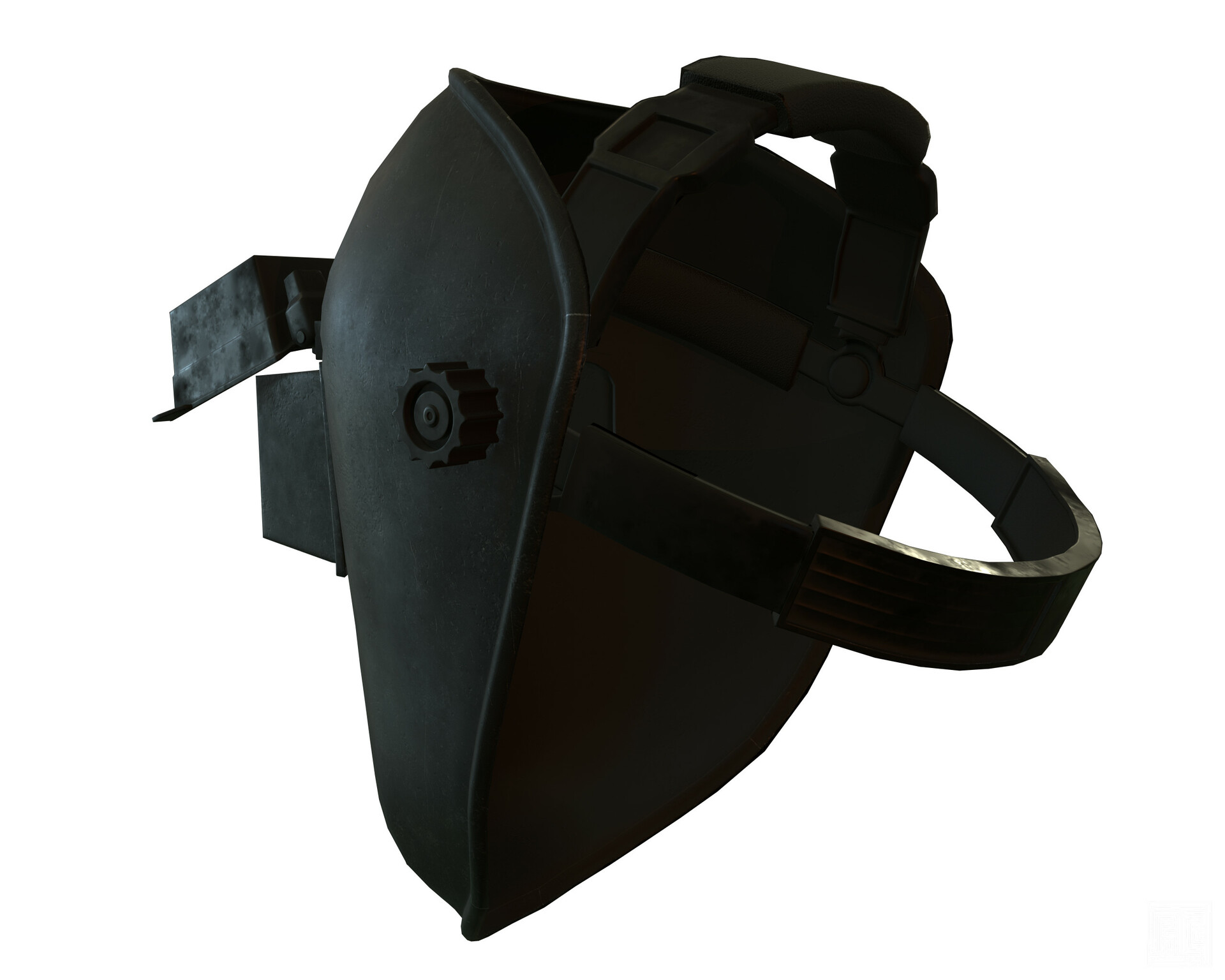 Ramazan Capraz - Welding Helmet - Mask - PBR VR / AR / low-poly 3d model