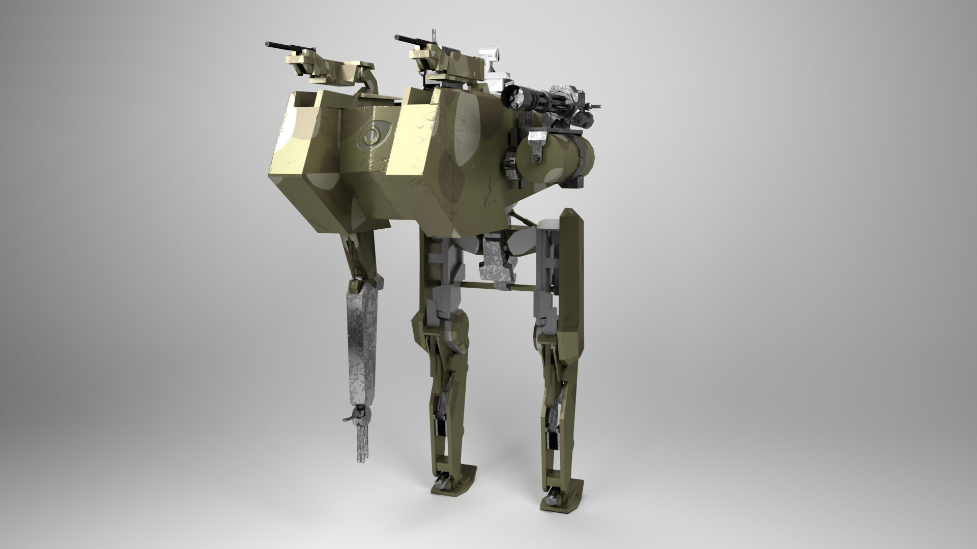 Artstation Mgsv D Walker 3d Doctors