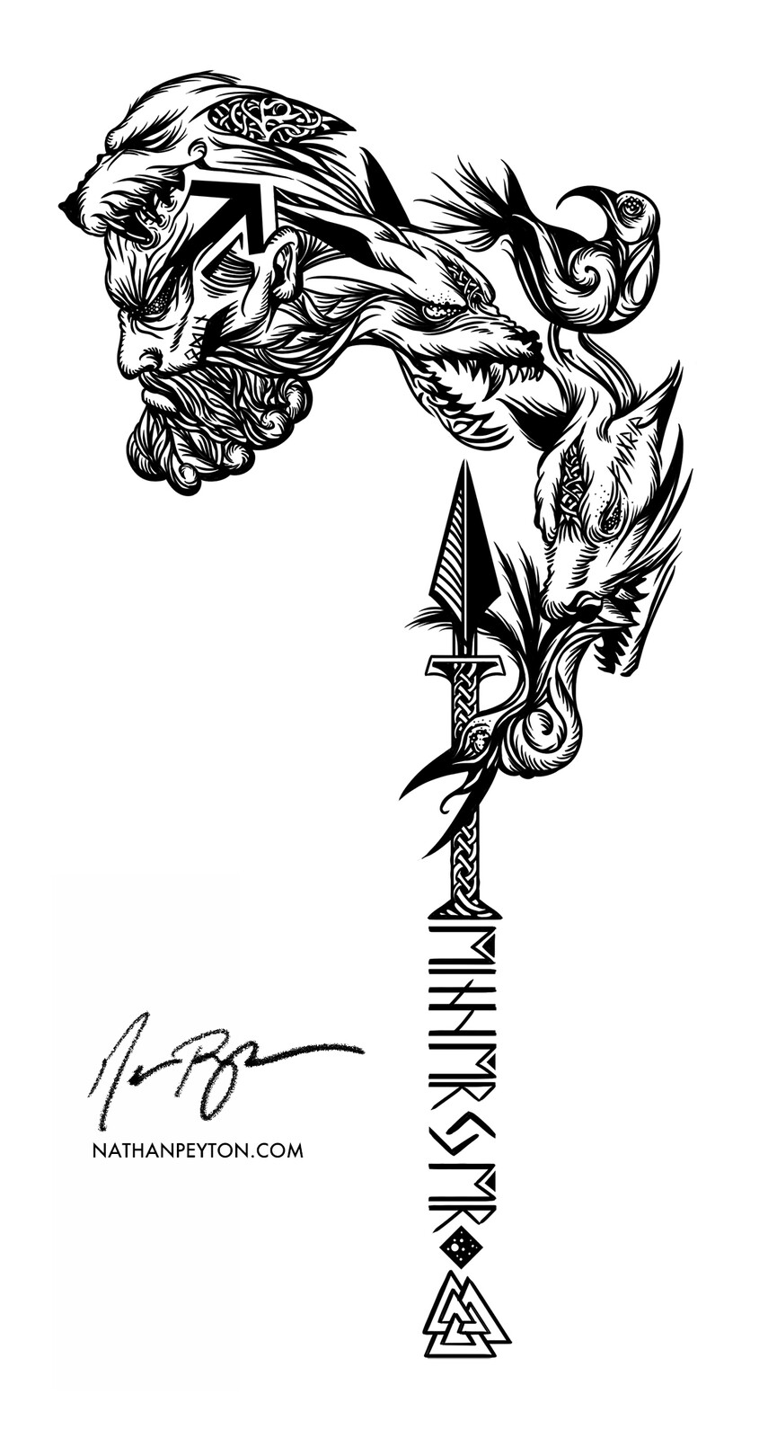 Viking Sleeve Tattoo