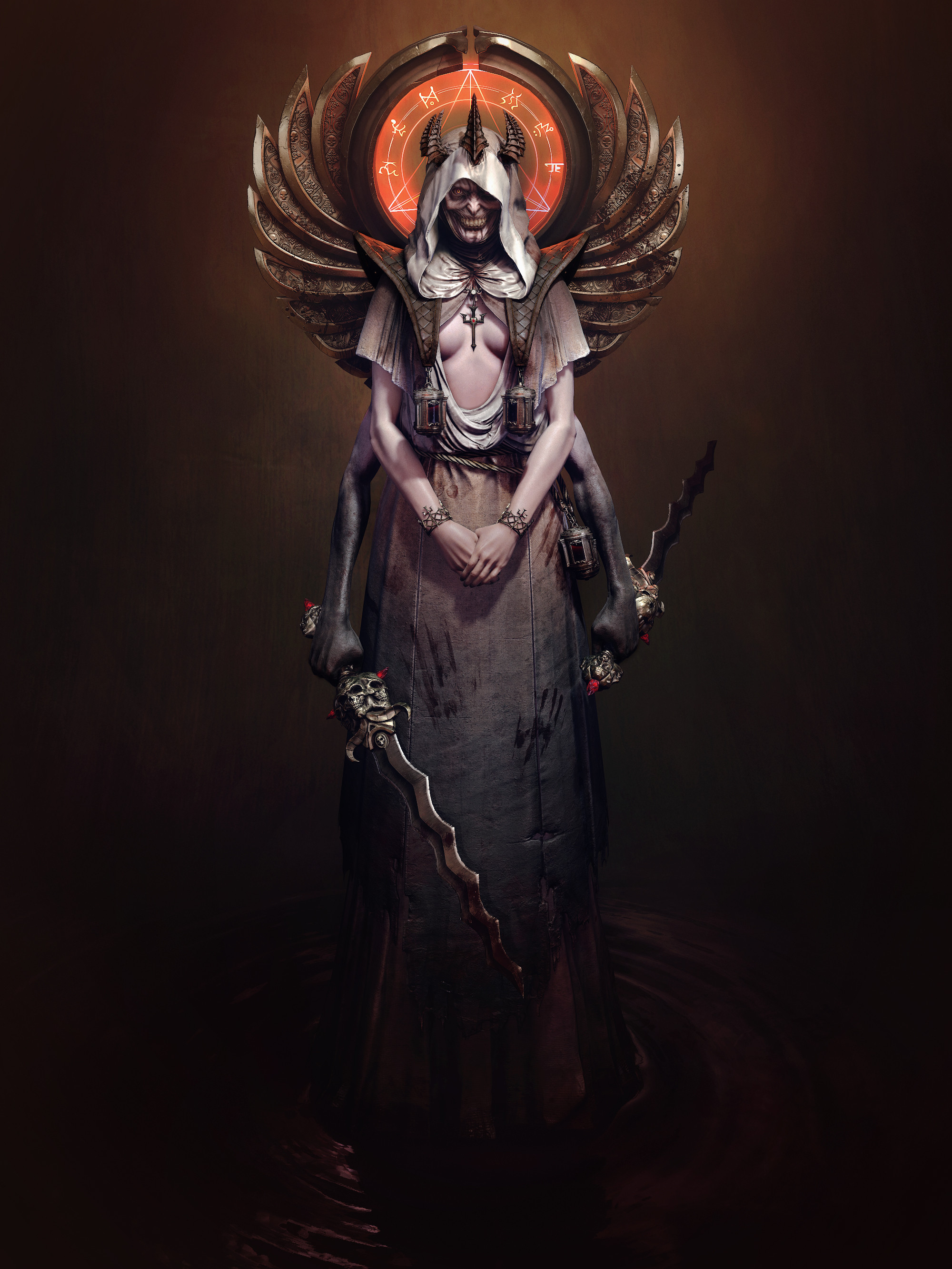 Blood Priestess - Demonic Form