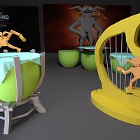 Artstation Brooklyn Loft Style Apartment Denis Shechev