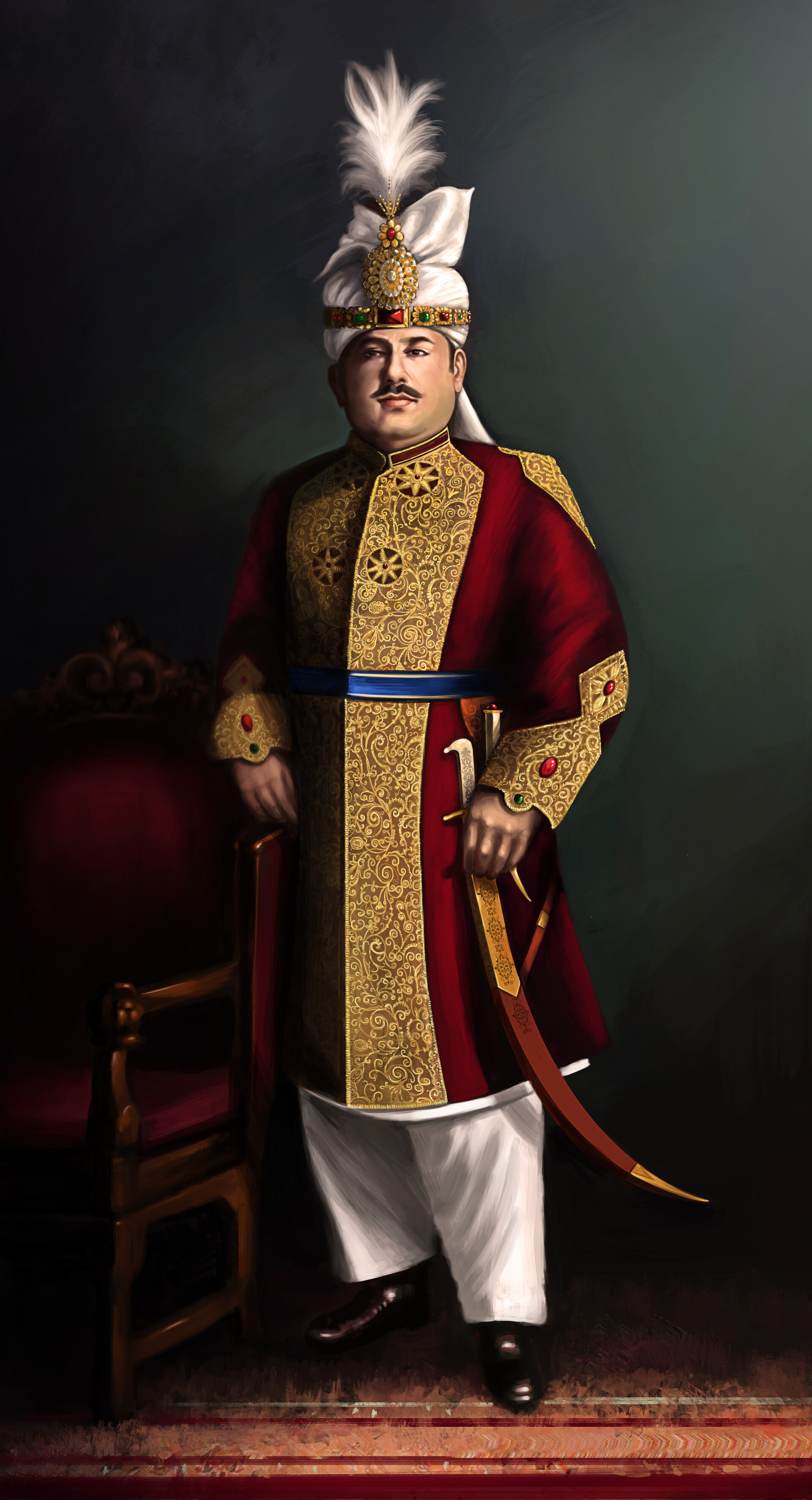 ArtStation - The 13th Beglar Begi, Khan-e-Azam, Khan Mir ...