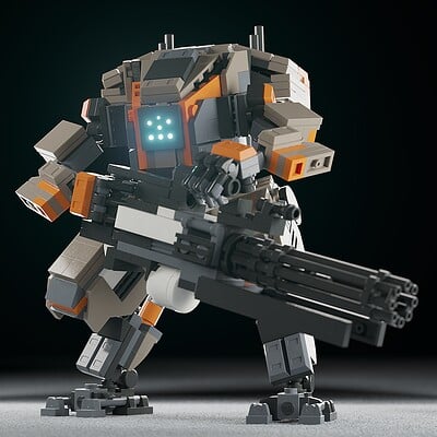 Daniil Loskutov - Titanfall 2 - Northstar, Lego edition