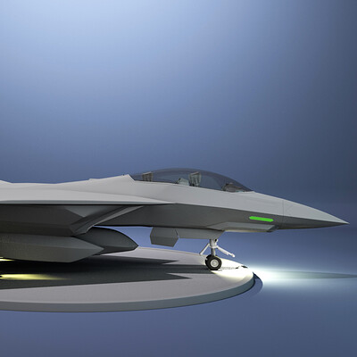 ArtStation - F-14 Stealth Fighter RIG [WIP 80%]