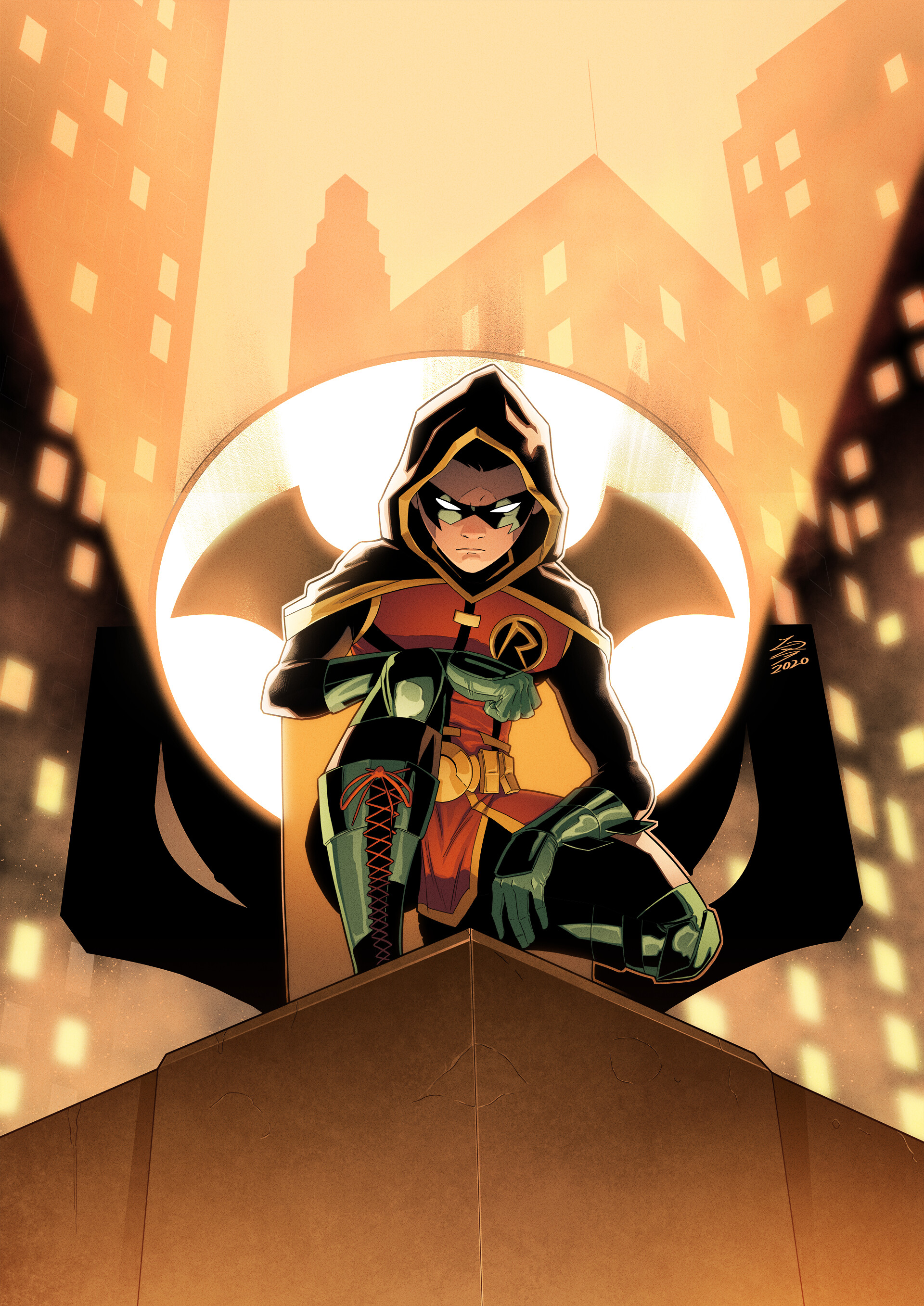 ArtStation - Robin, the Son of Batman (fanart)