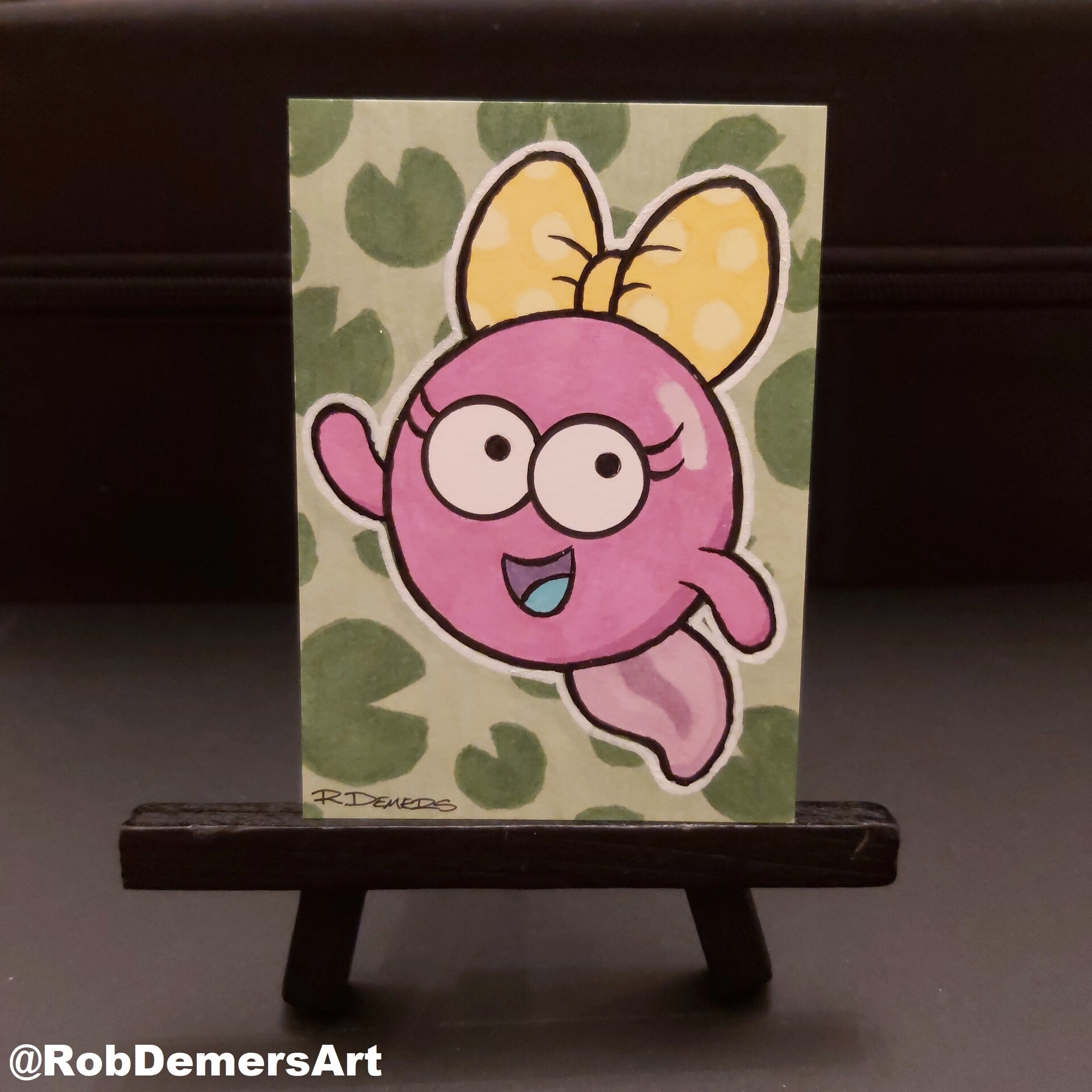 ArtStation - Polly from Amphibia sketch card