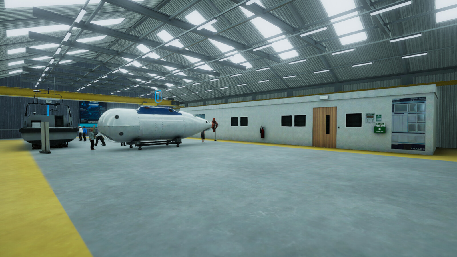 Warehouse interior