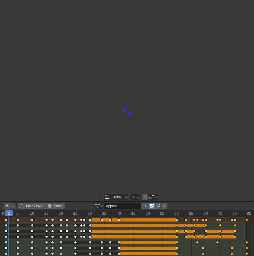 Power-up logo animation