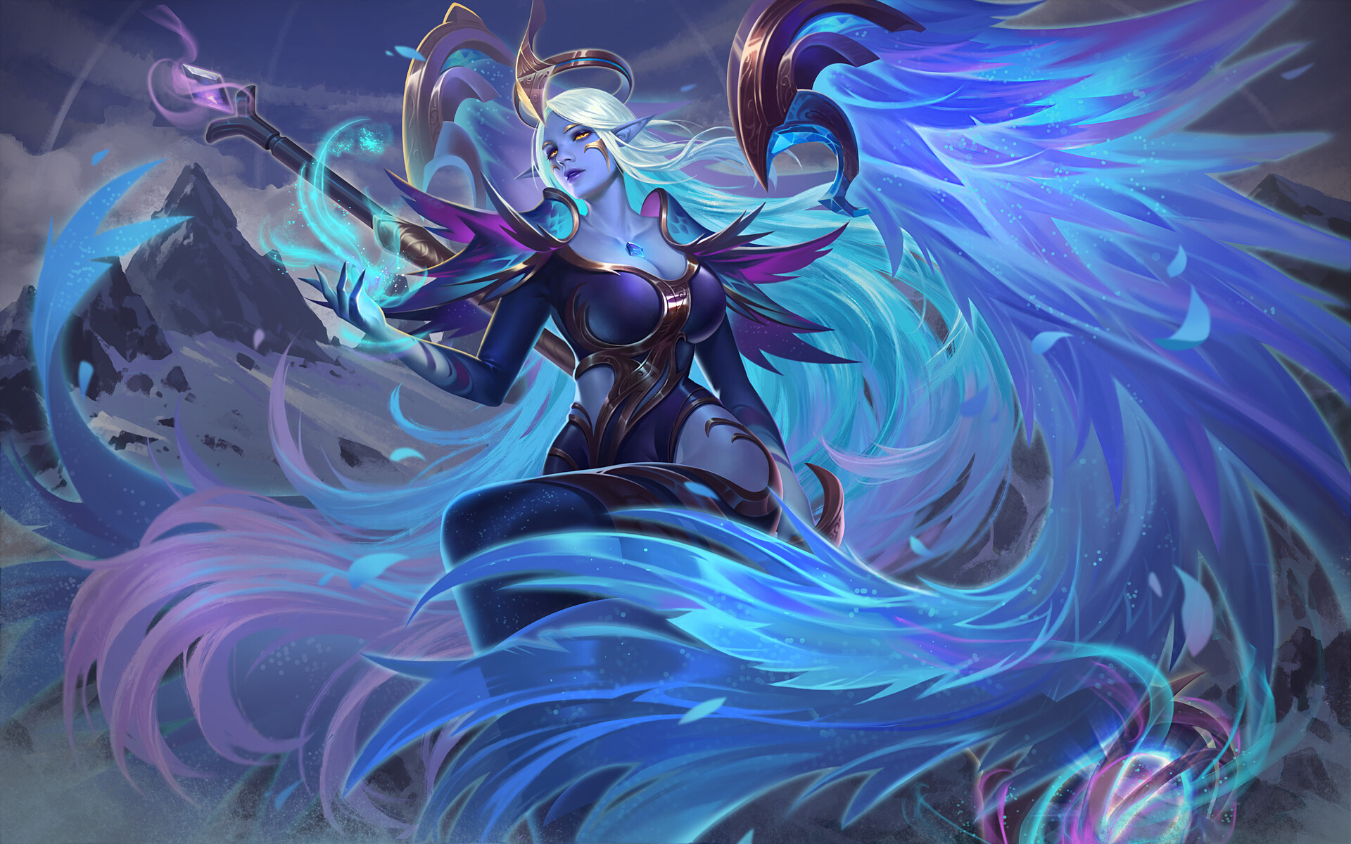 Artstation Daybreak Soraka Junqi Mu artstation daybreak soraka junqi mu