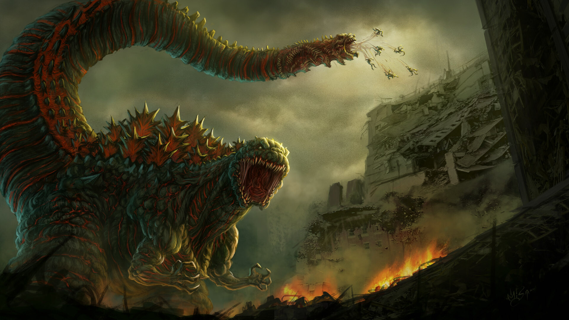 Wallpaper Epic Shin Godzilla - Godzilla Shin Japanese Gallsource ...