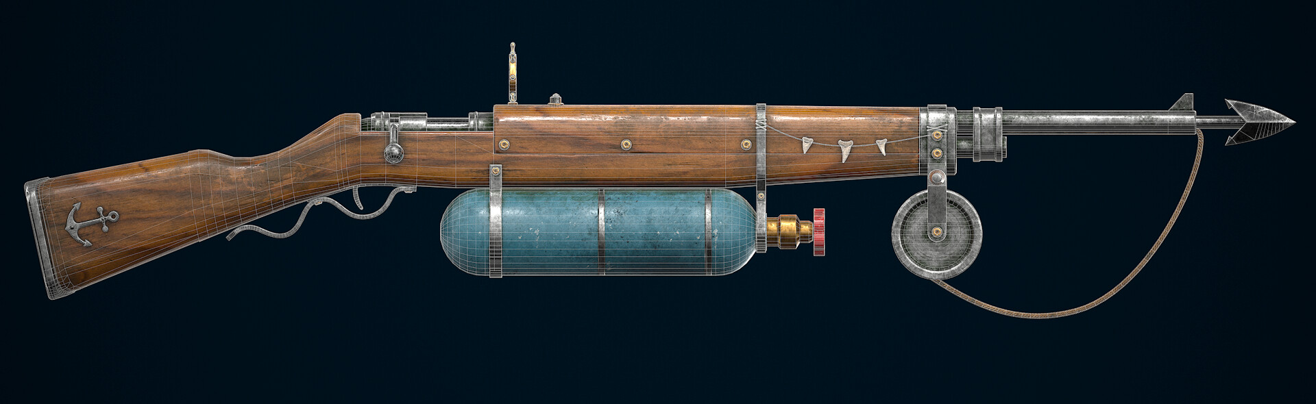 Artstation Harpoon Gun Ed O Murphy