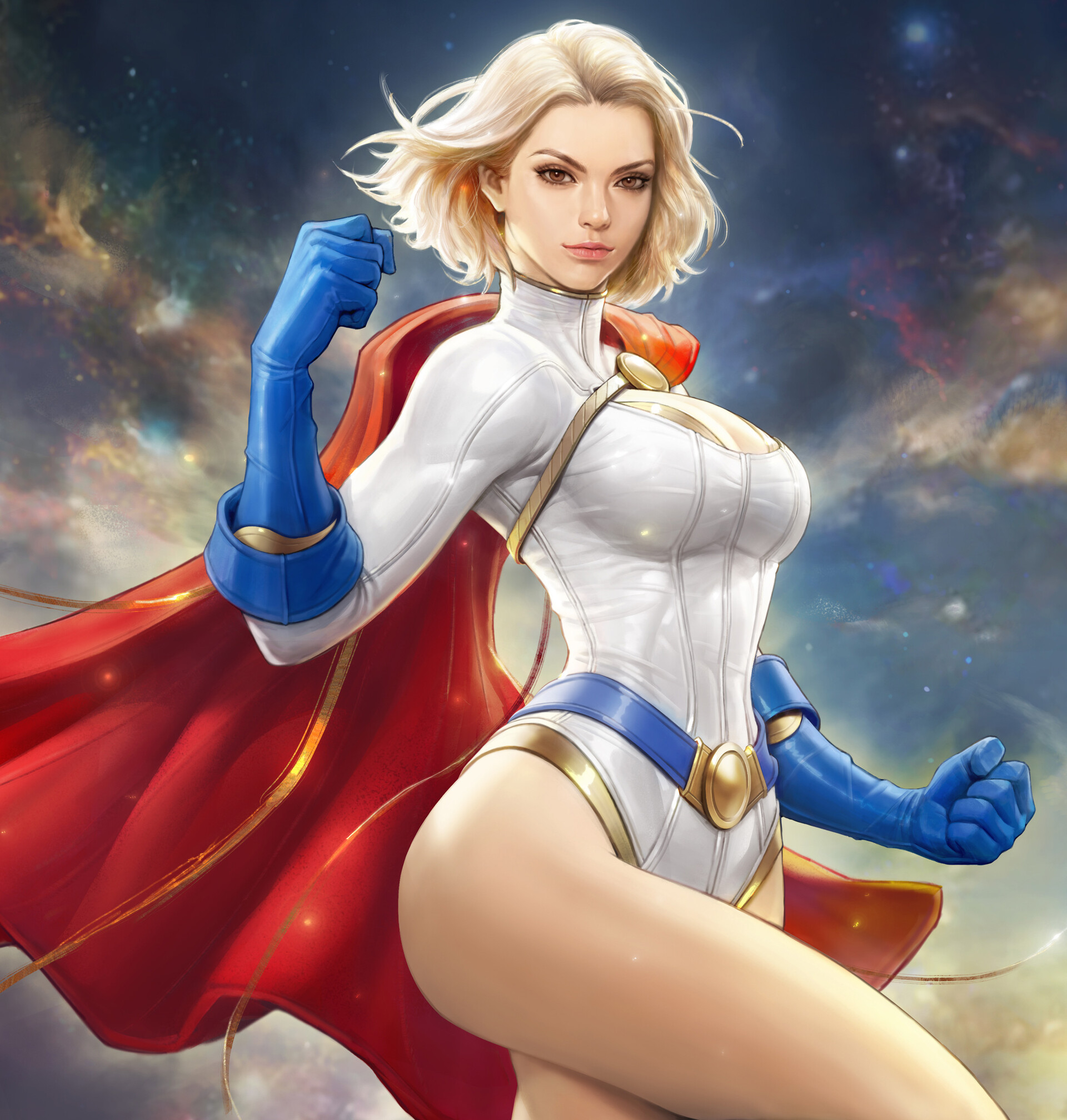 ArtStation - POWER GIRL FANART, Kim Sung Hwan