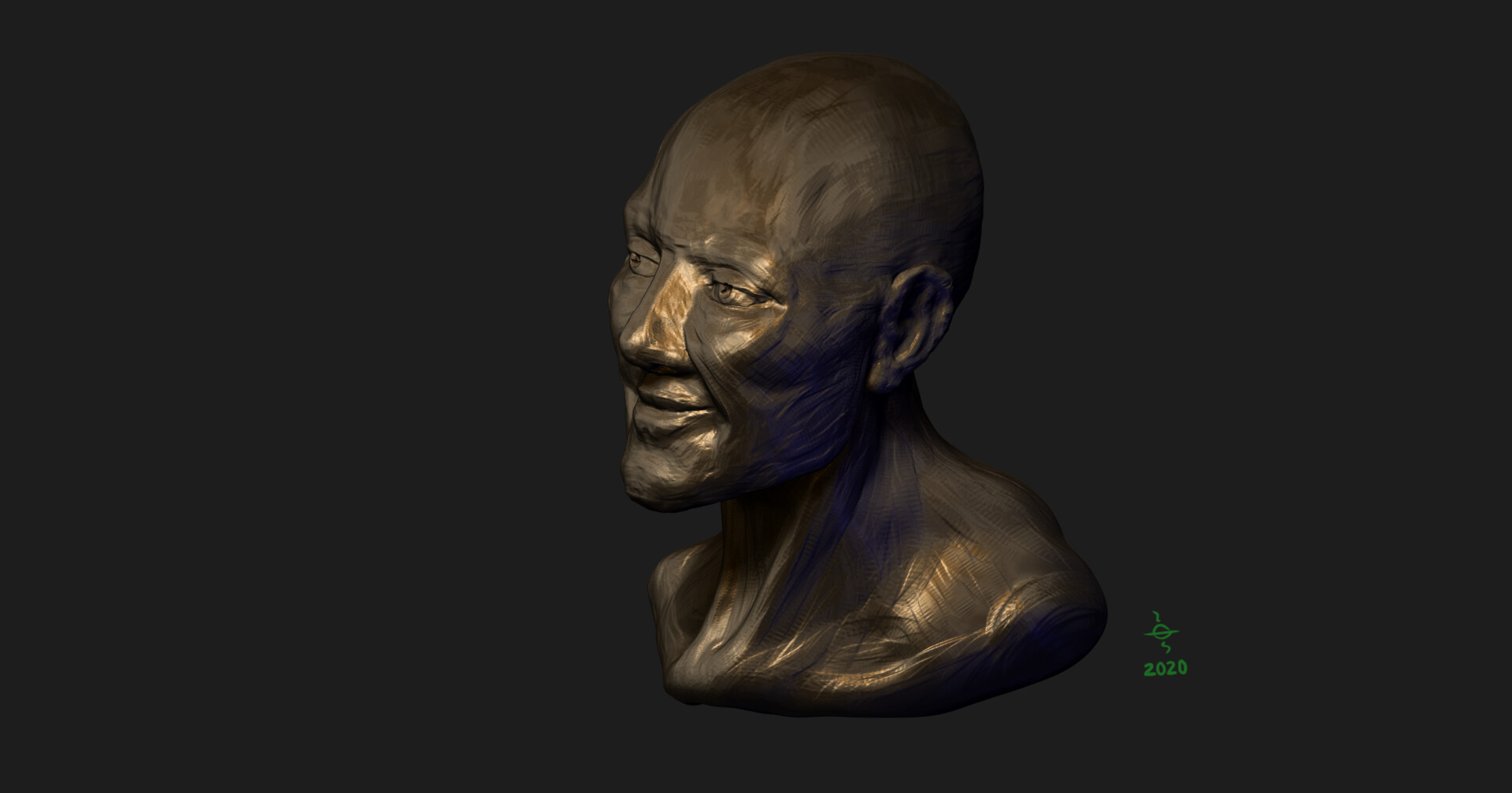 ArtStation - Male Bust #1