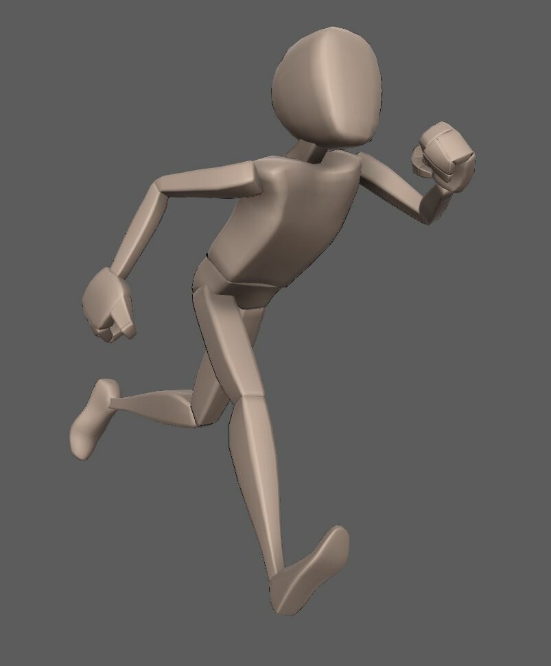 0tacoon's Artblog — A running pose I had in my head once I fell in...