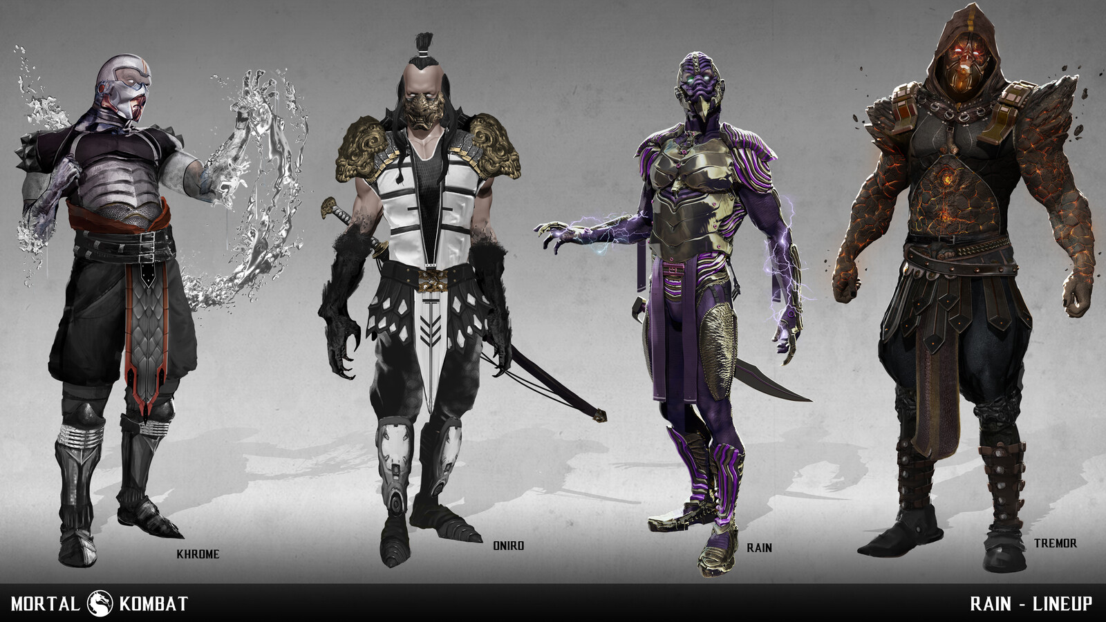 Riccardo Pasquali - Mortal Kombat 11 character re-design: RAIN