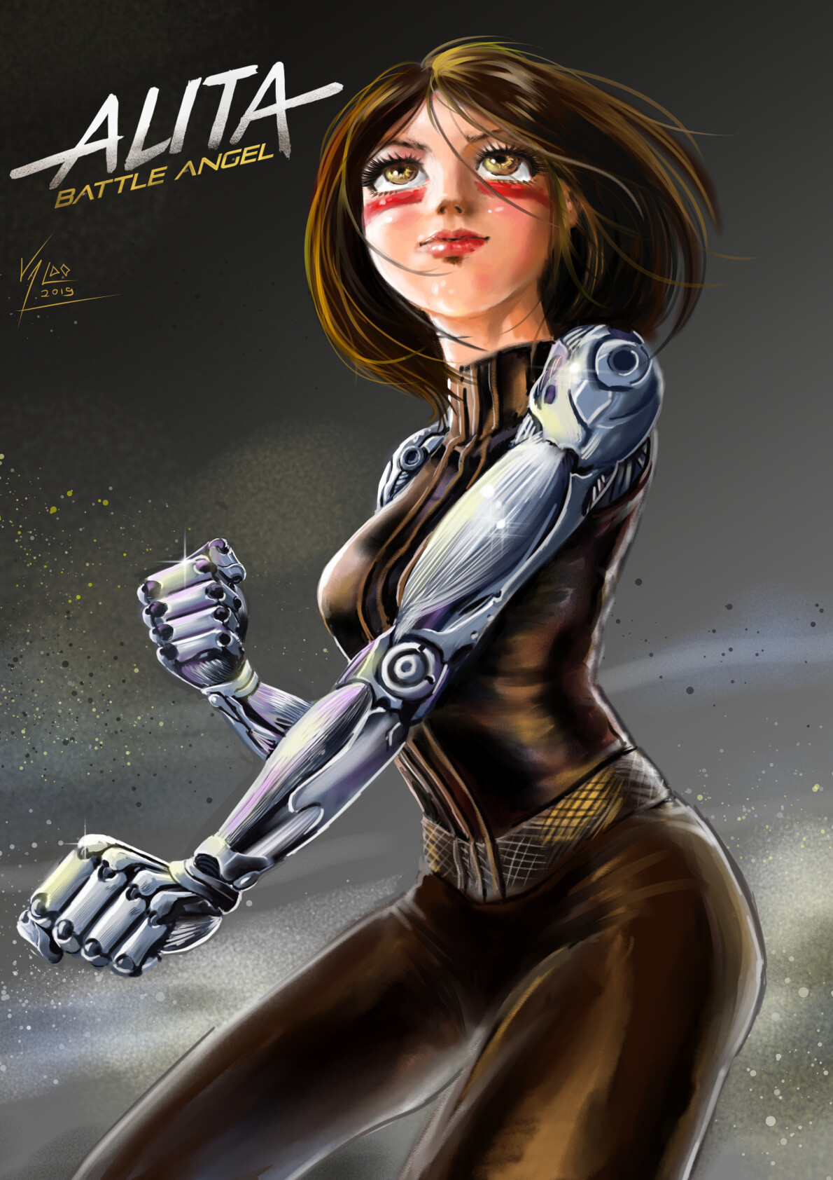 ALITA: BATTLE ANGEL アートブック Alita Battle Angel - Finished