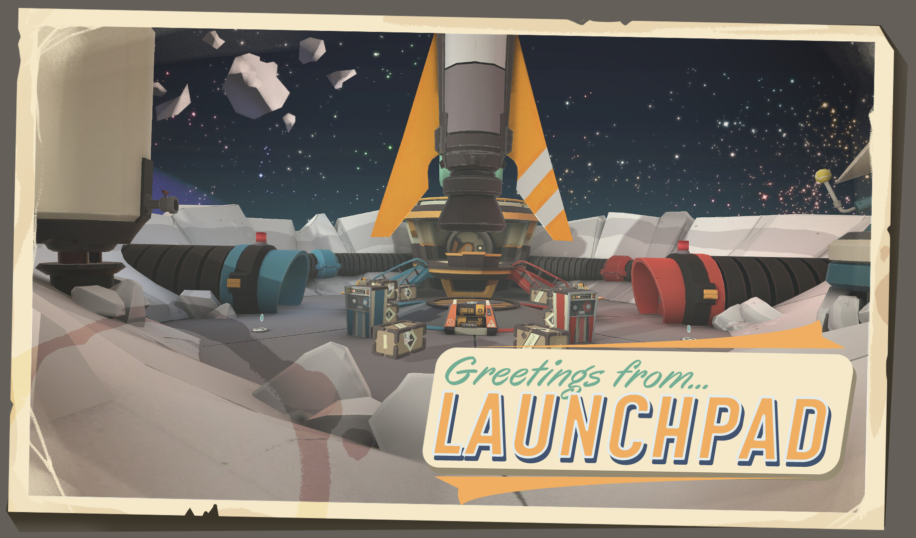 ArtStation JAR WARS Launchpad Environment/Prop Concepts