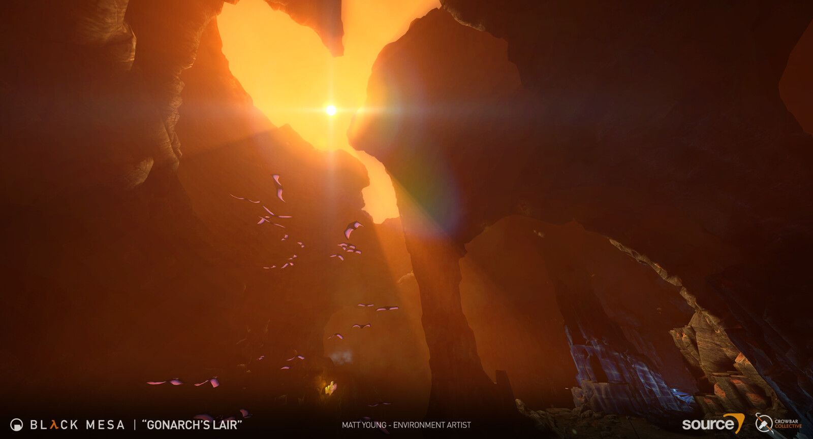 Responsible for sculpting displacements from level design blockout, painting blends, set dressing, optimizing scene geometry