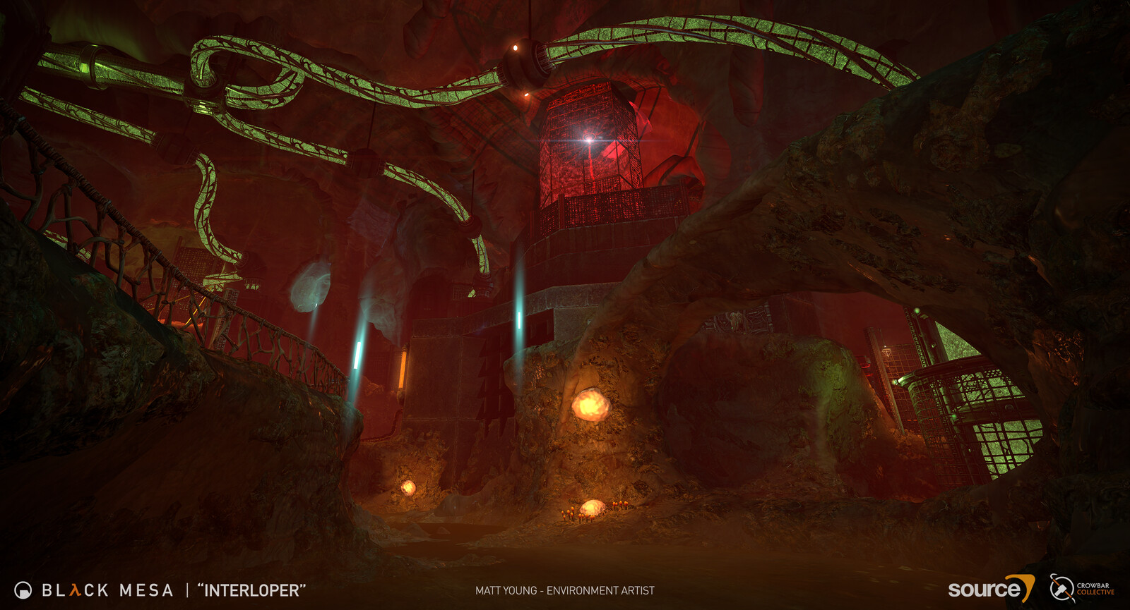 Responsible for sculpting displacements from level design blockout, painting blends, set dressing, optimizing scene geometry