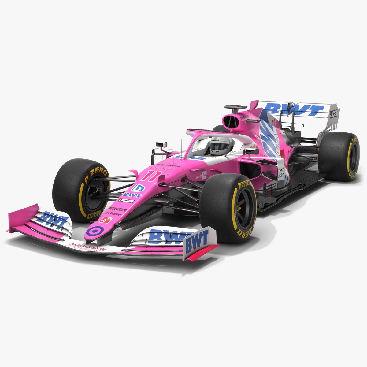 ArtStation Racing Point F1 RP20 Formula 1 Season 2020 3D model