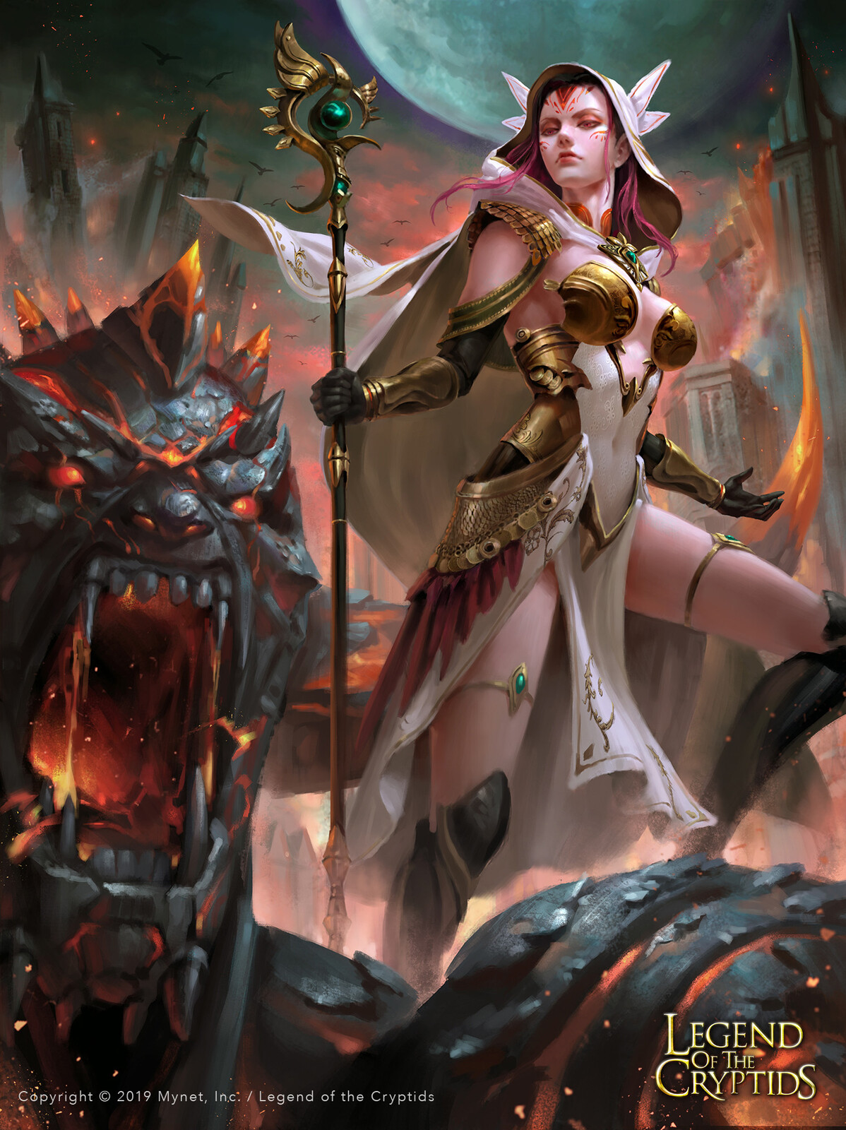 NADYLA, GOLEM PRIESTESS ©Mynet Games Inc. Legend of the Cryptids