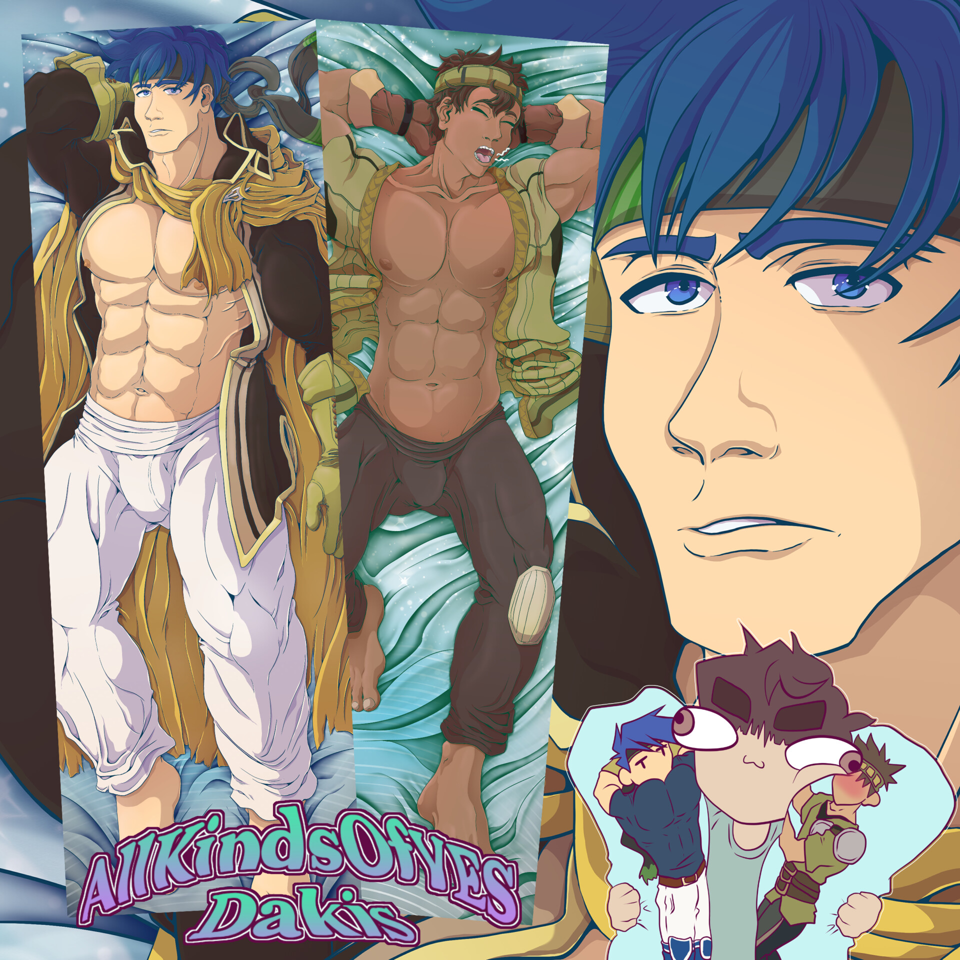 ArtStation Ike Gray Dakimakura