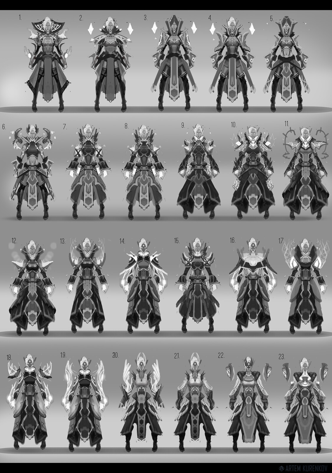 Initial sketches