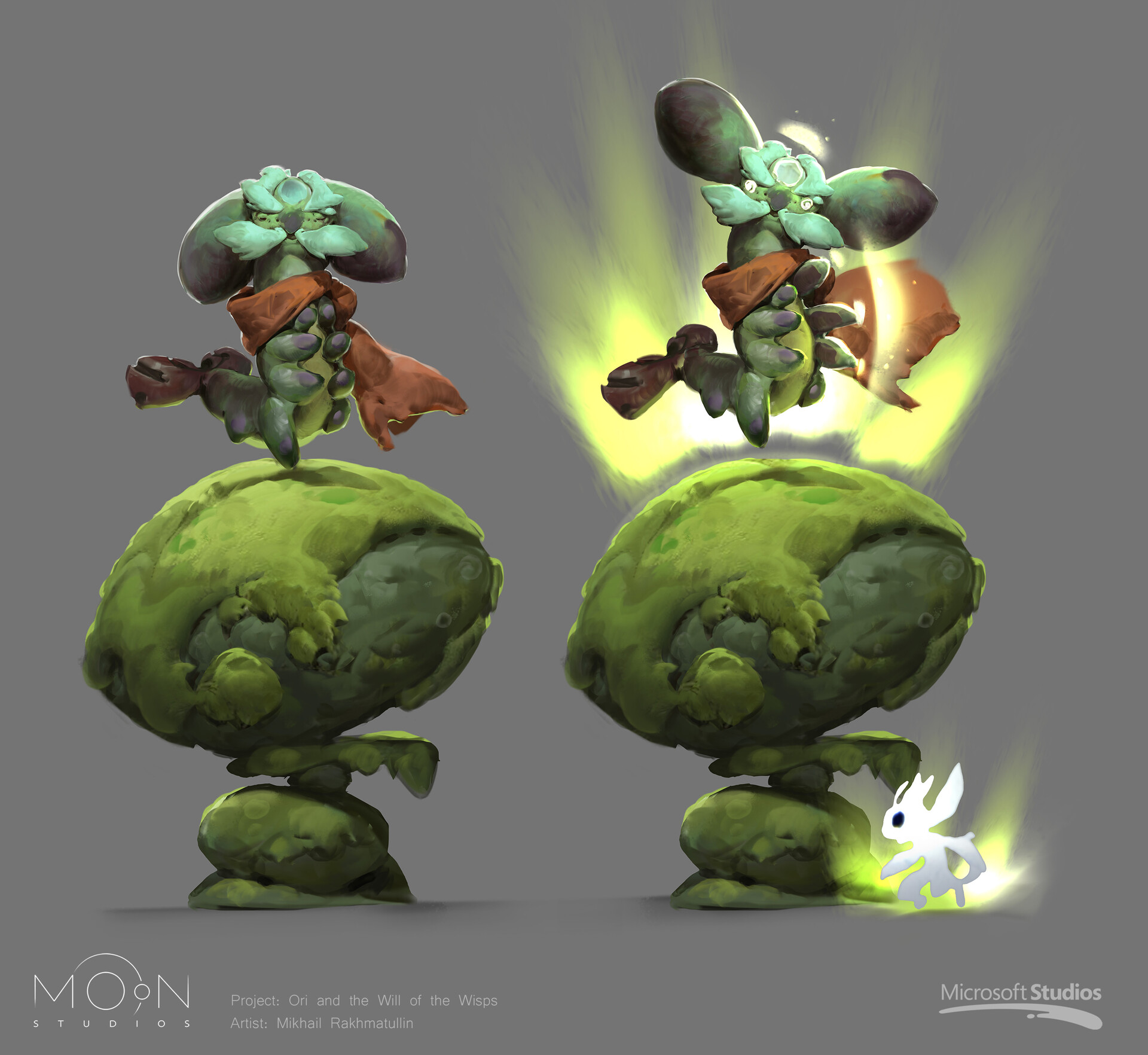 Artstation Ori And The Will Of The Wisps Npc Characters Mikhail Rakhmatullin