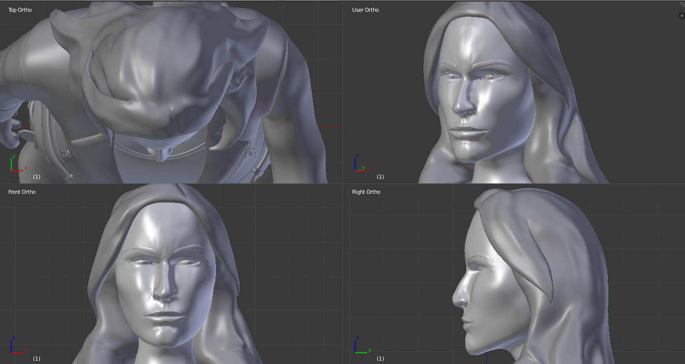Artstation Character Commission Work In Progress Timothy Davies