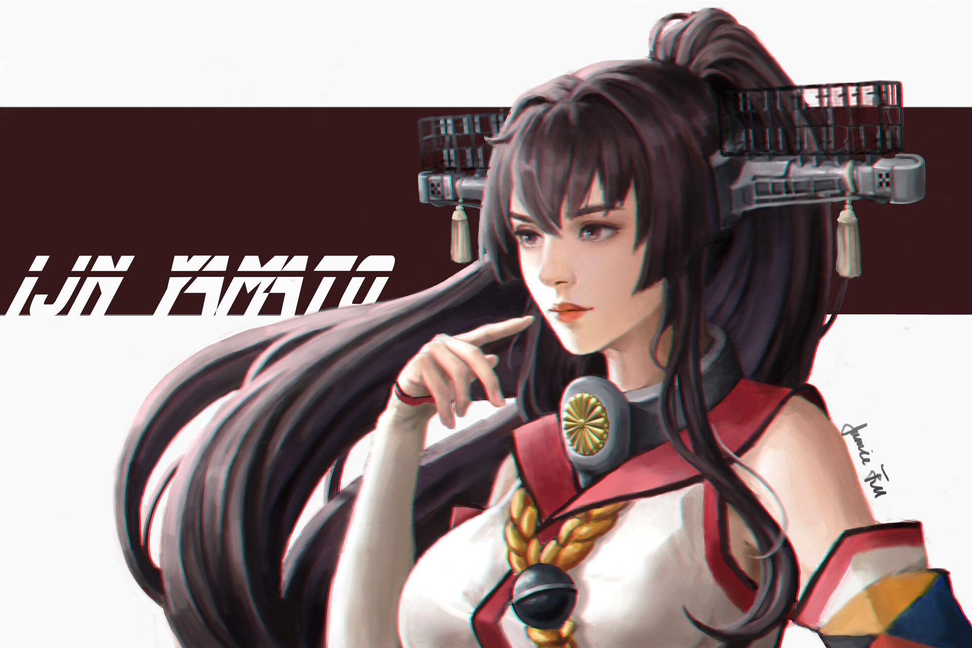 Jamie Fu Kantai Collection Yamato Fan Art Kancolle yamato exq figure classical style orchestra violin kantai collection. jamie fu kantai collection yamato fan art