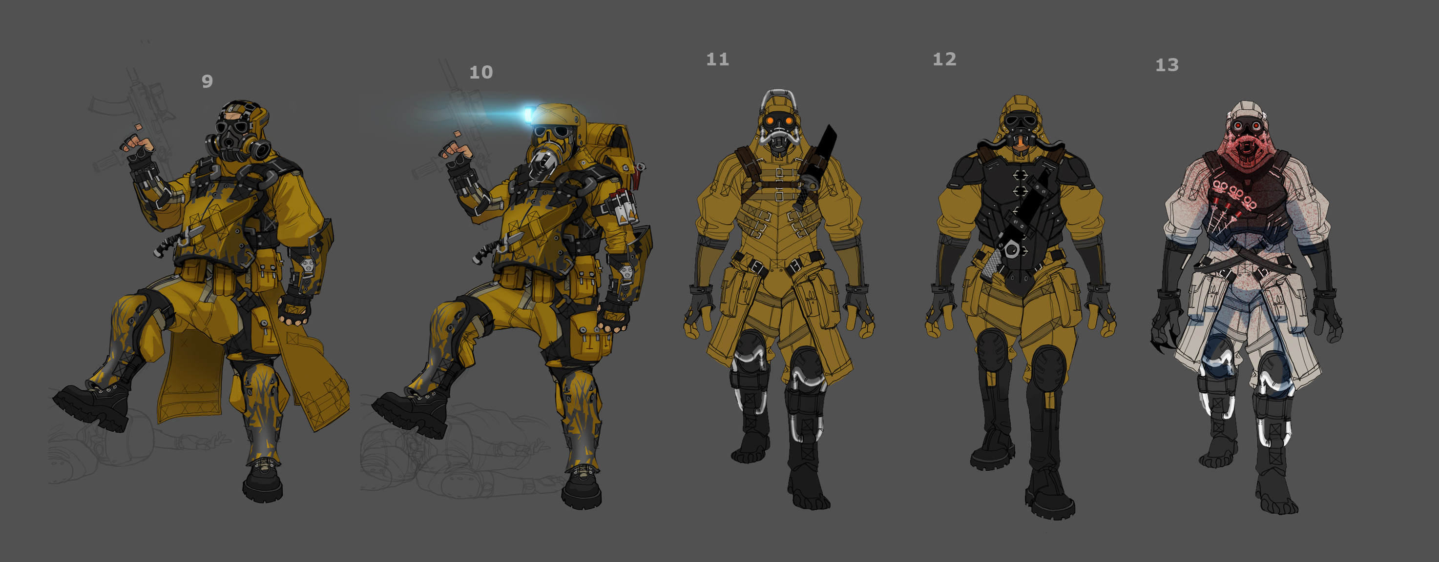 Variations on the ISA soldier
