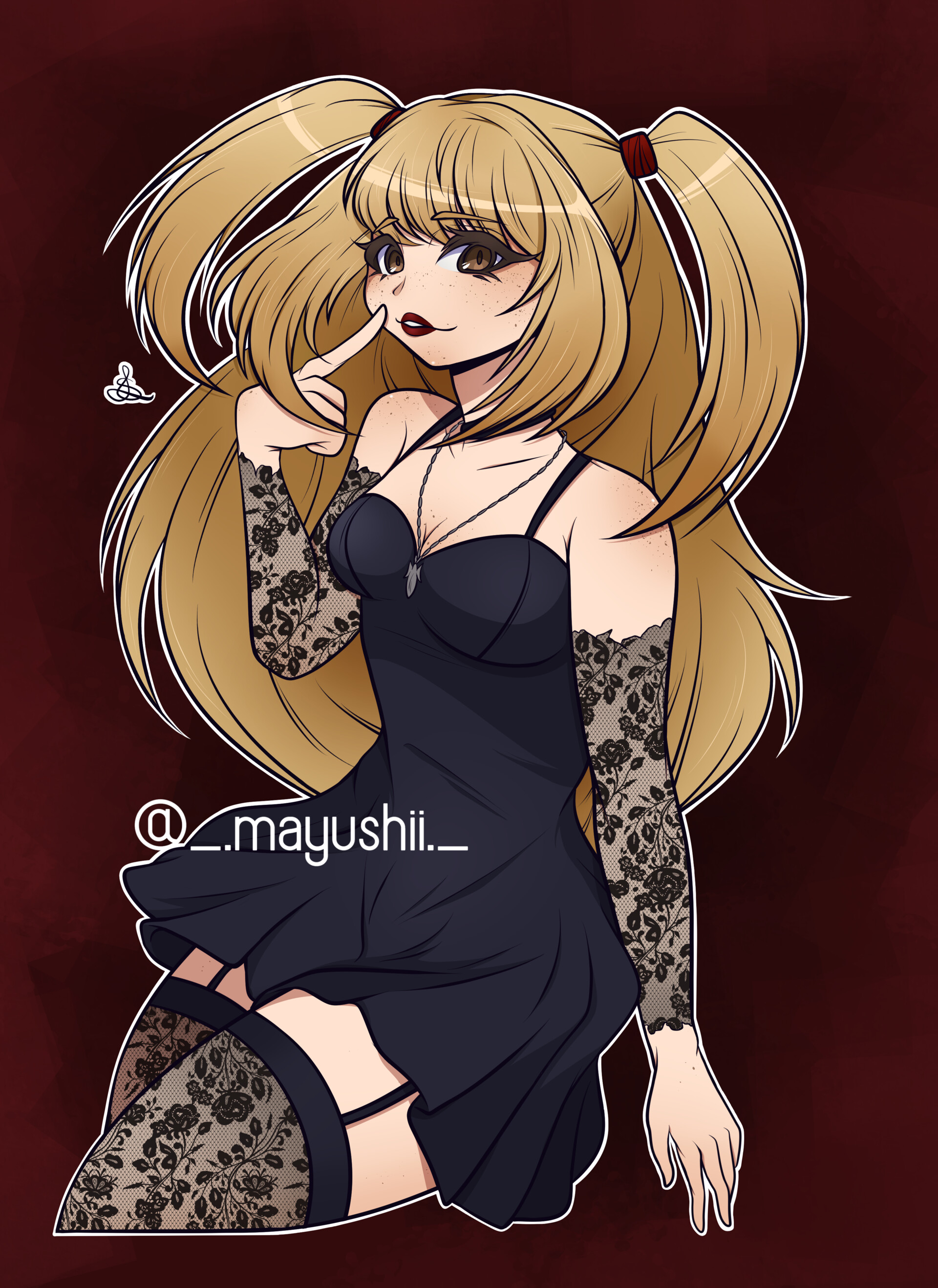 Artstation ミサミサ Misa Amane Fanart Skye Lavelle
