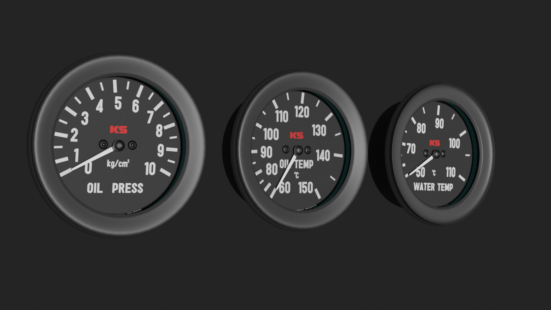 Artstation Kanto Seiki Water Temp Oil Press Oil Temp Meter Eel Dat