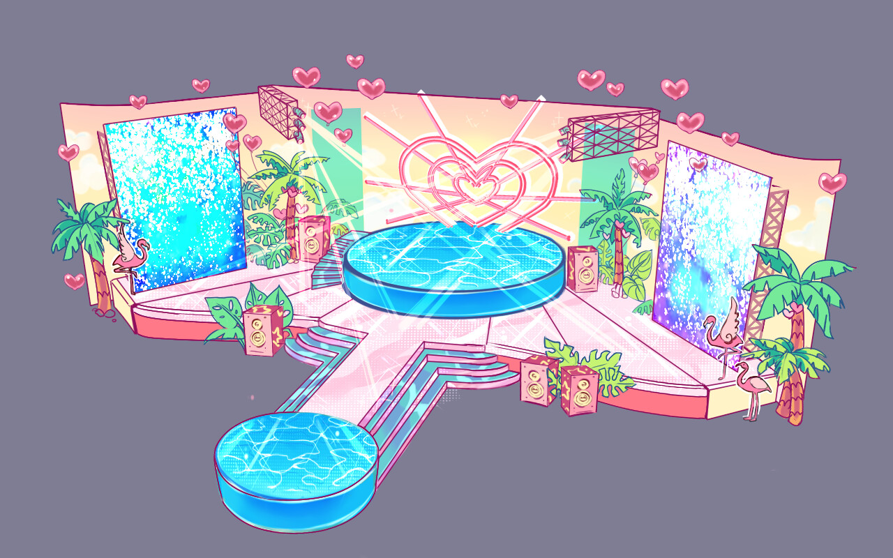 Artstation Love Live Sfi Background Test Nino Mancuso