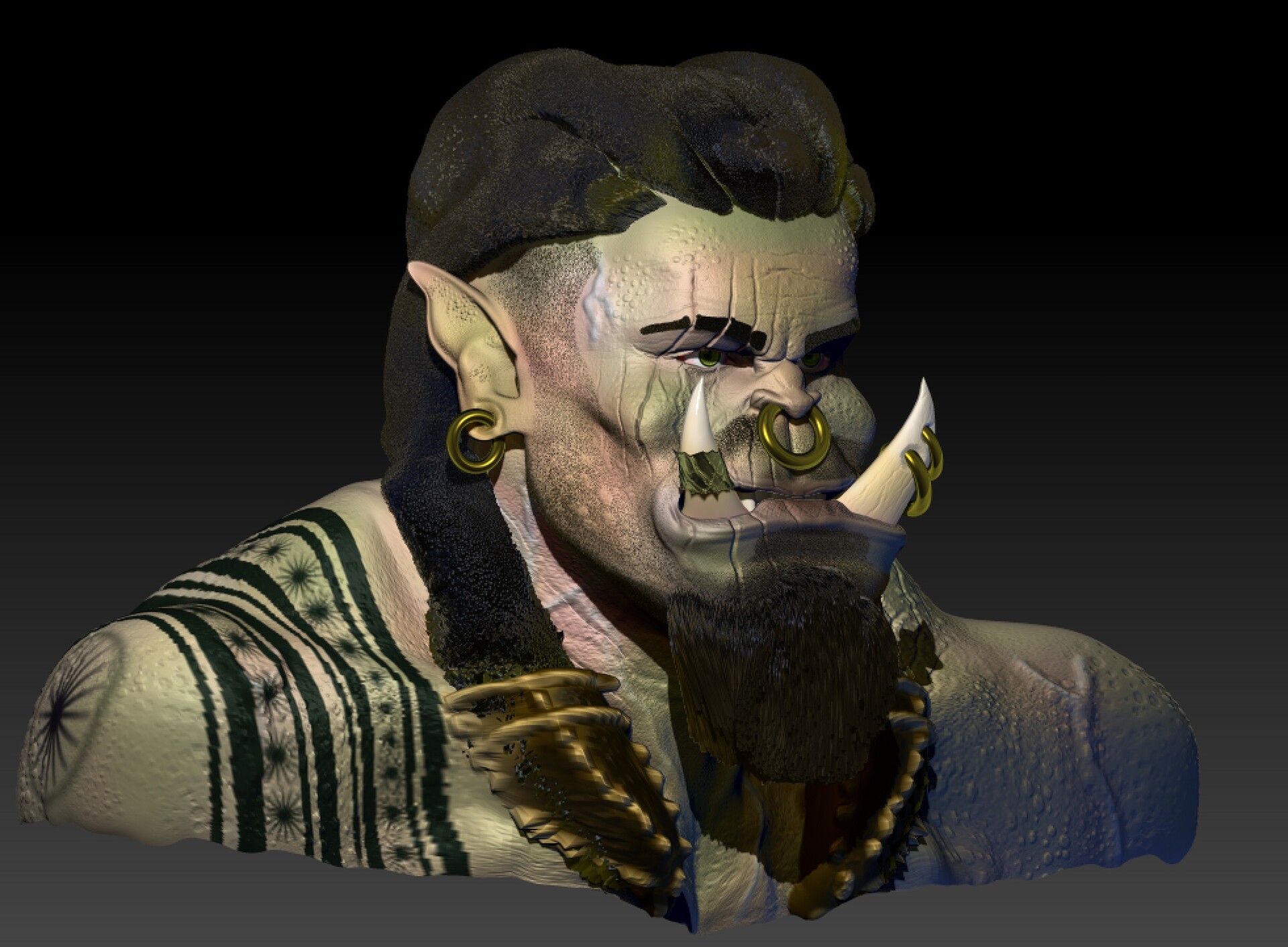 Juan Jefferson Thrall son of Durotan from Warcraft