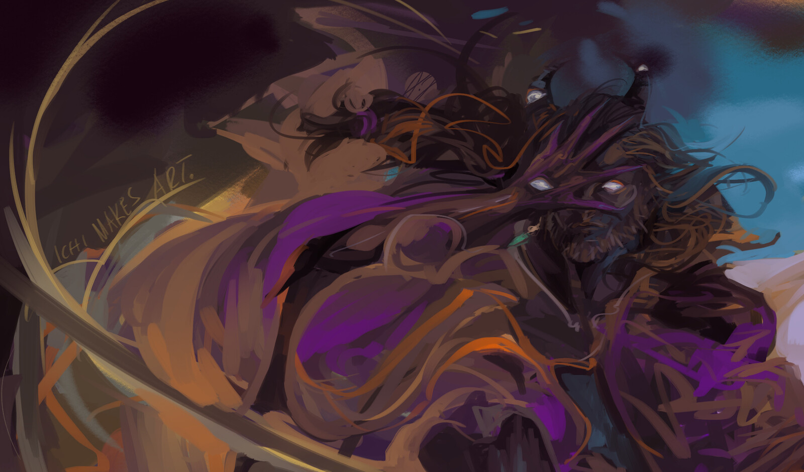 Iaron - violetfoxsketches.tumblr.com