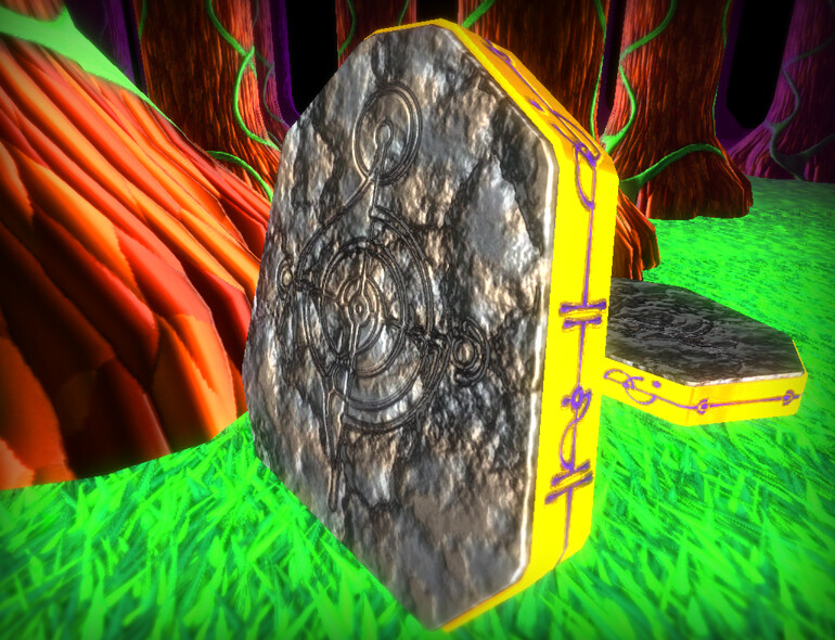 In game rune stone