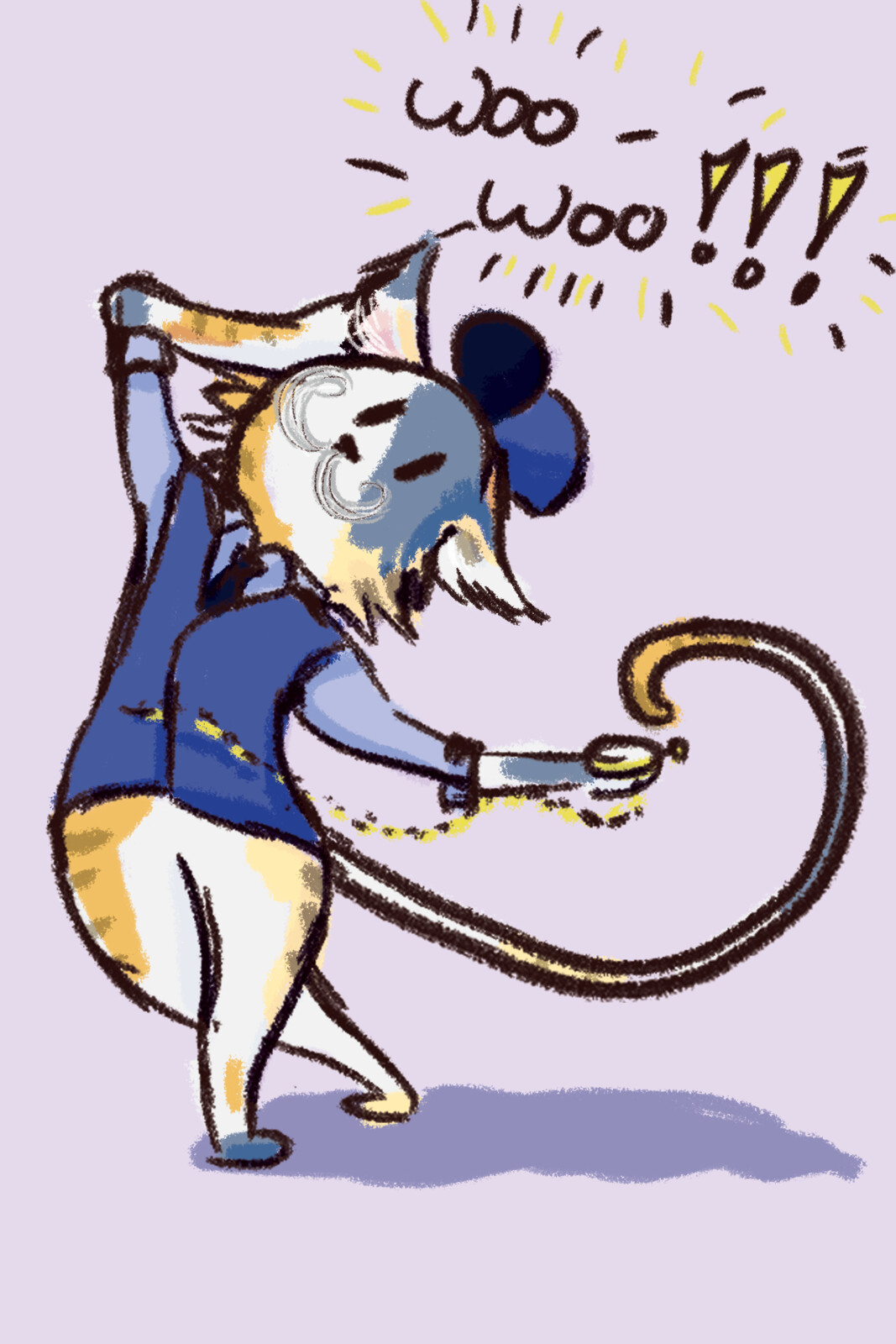 Artstation Skimbleshanks The Railway Cat Jennifer Bourke