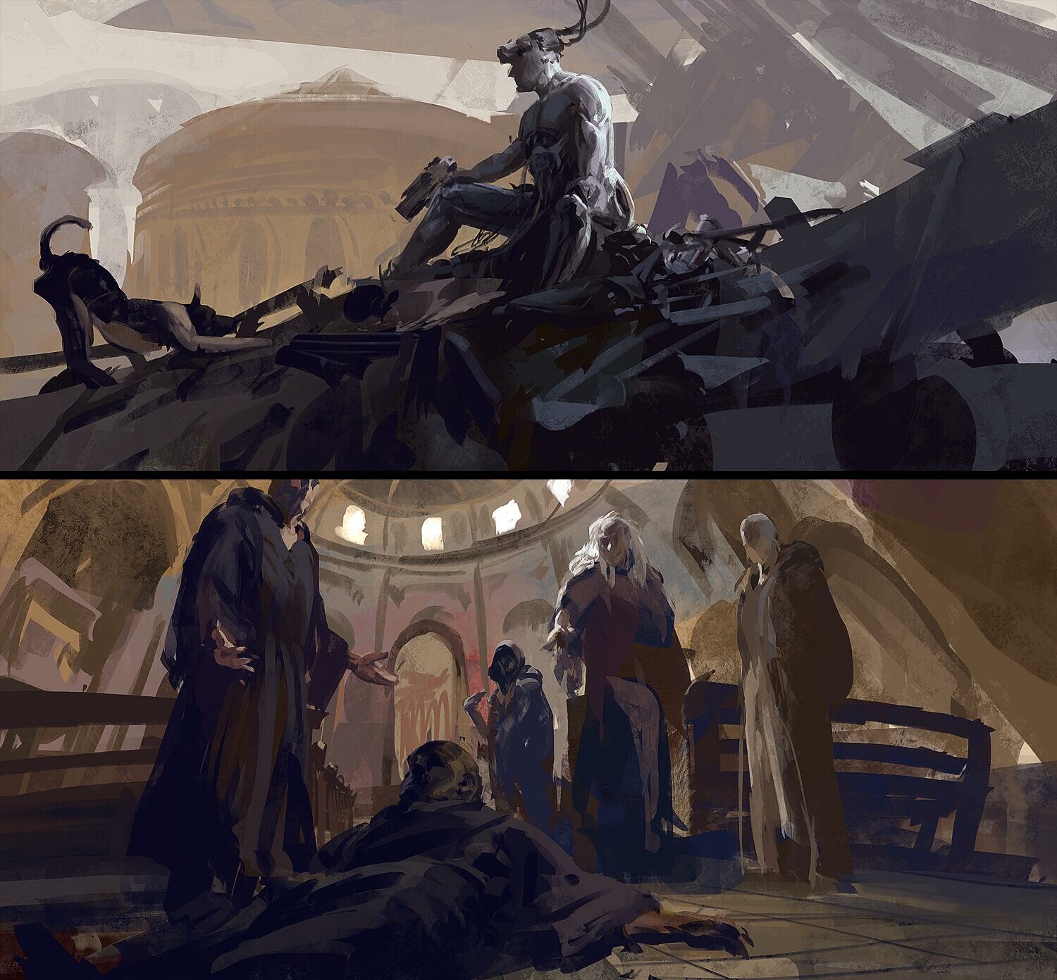 Concept speedpainting