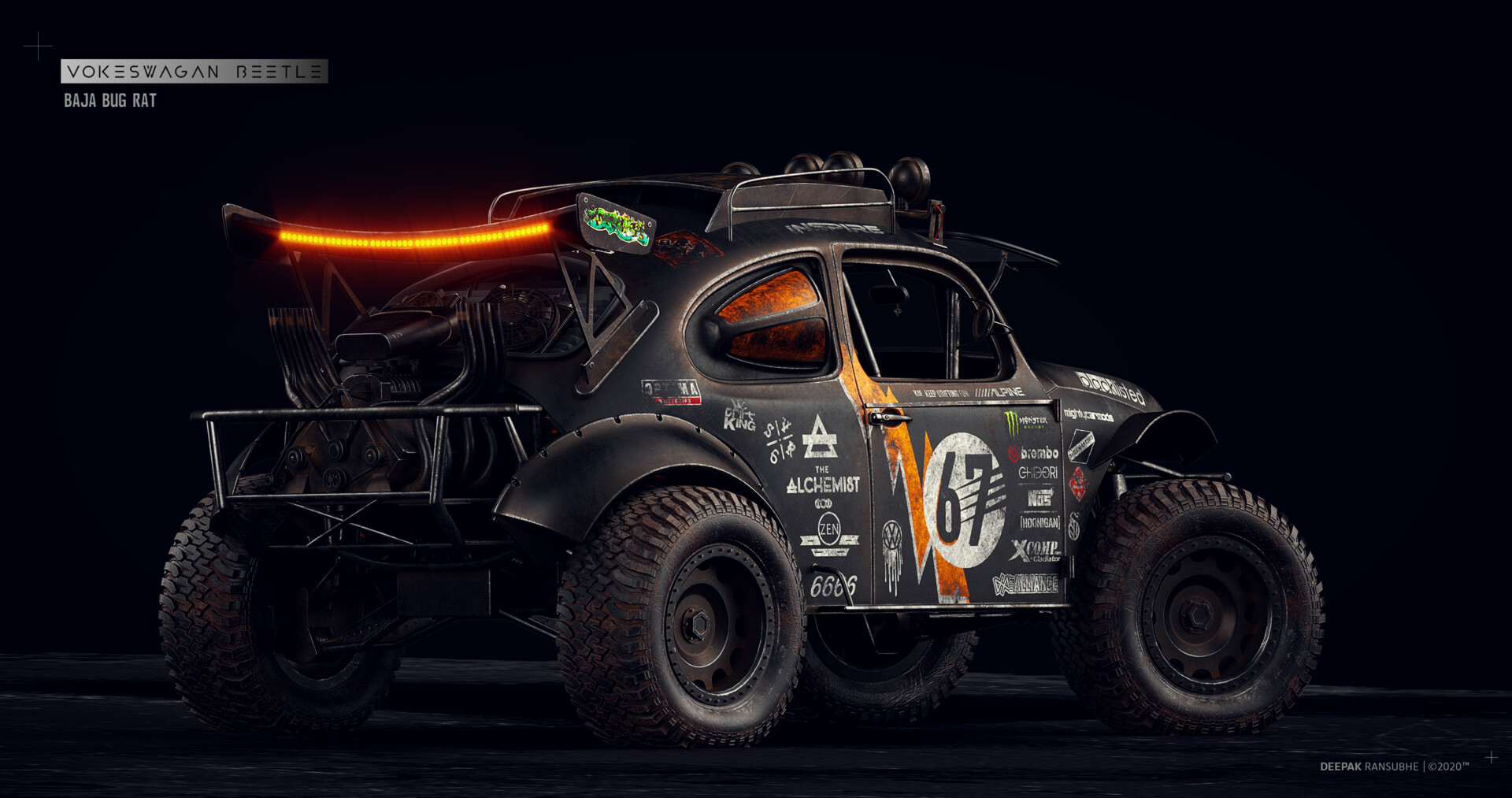 Deepak Ransubhe Volkswagen Beetle BAJA RAT BUG