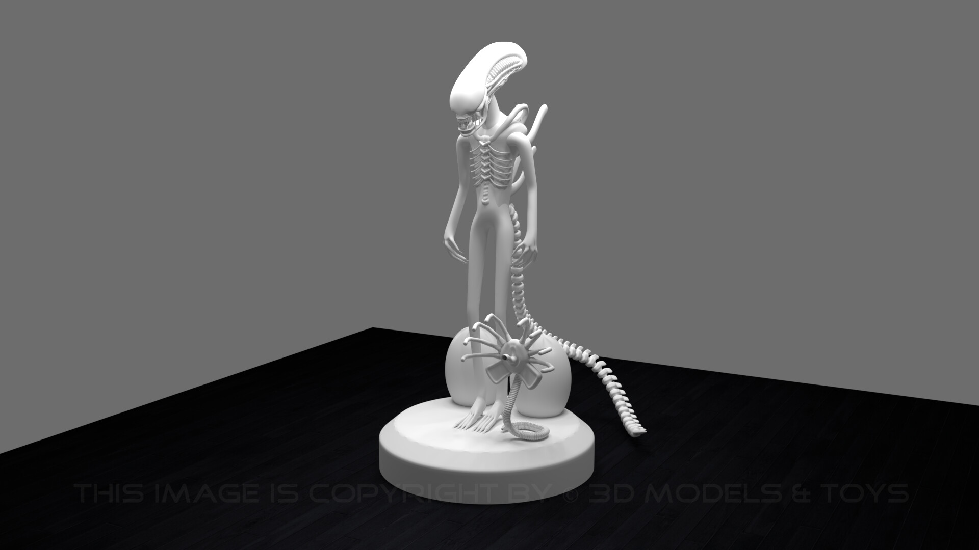 Artstation Alien Xenomorph Set Nelson Pereira