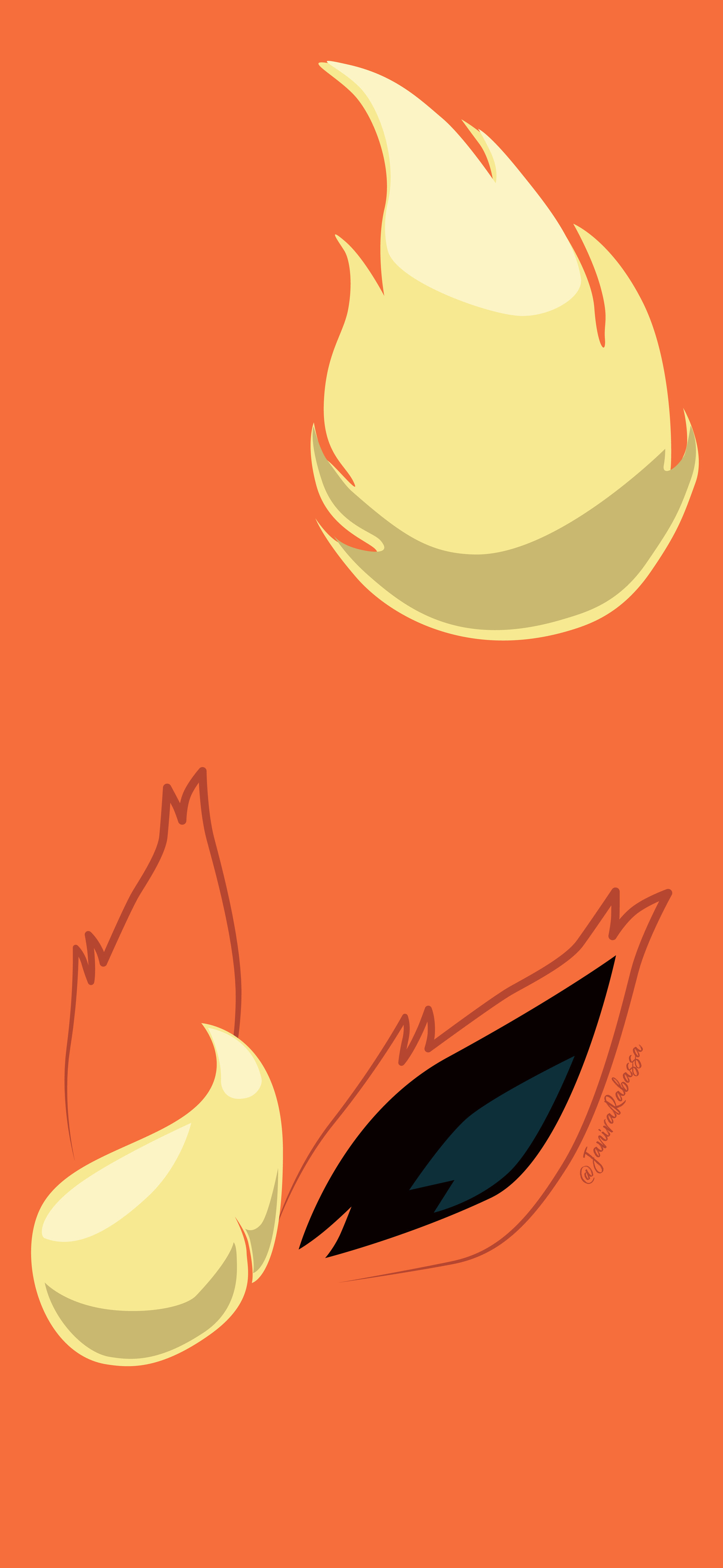 Janira Rabassa 136 Flareon Minimal Wallpaper Find flareon pictures and flareon photos on desktop nexus. janira rabassa 136 flareon minimal