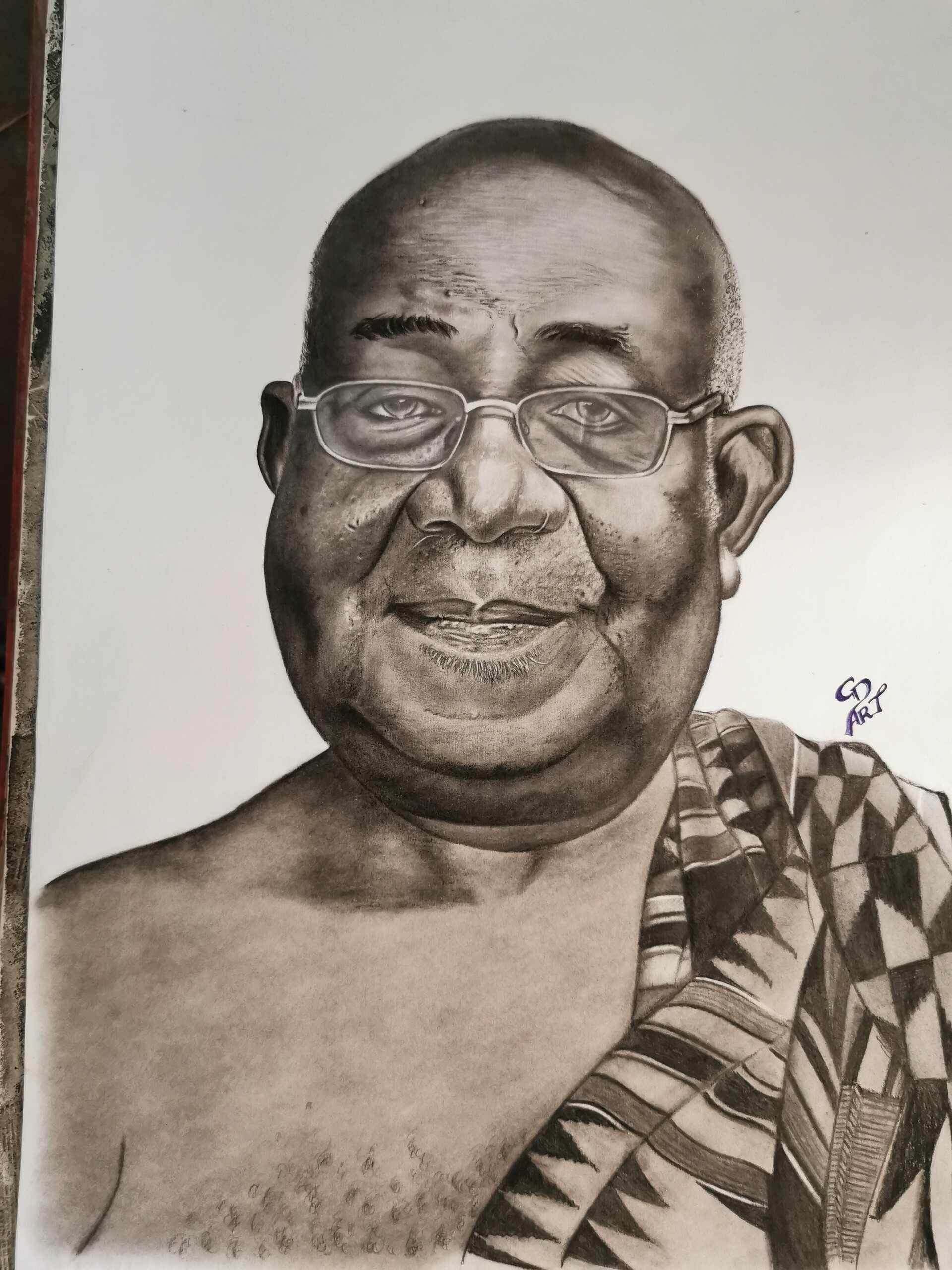 ArtStation charcoal and pencil art